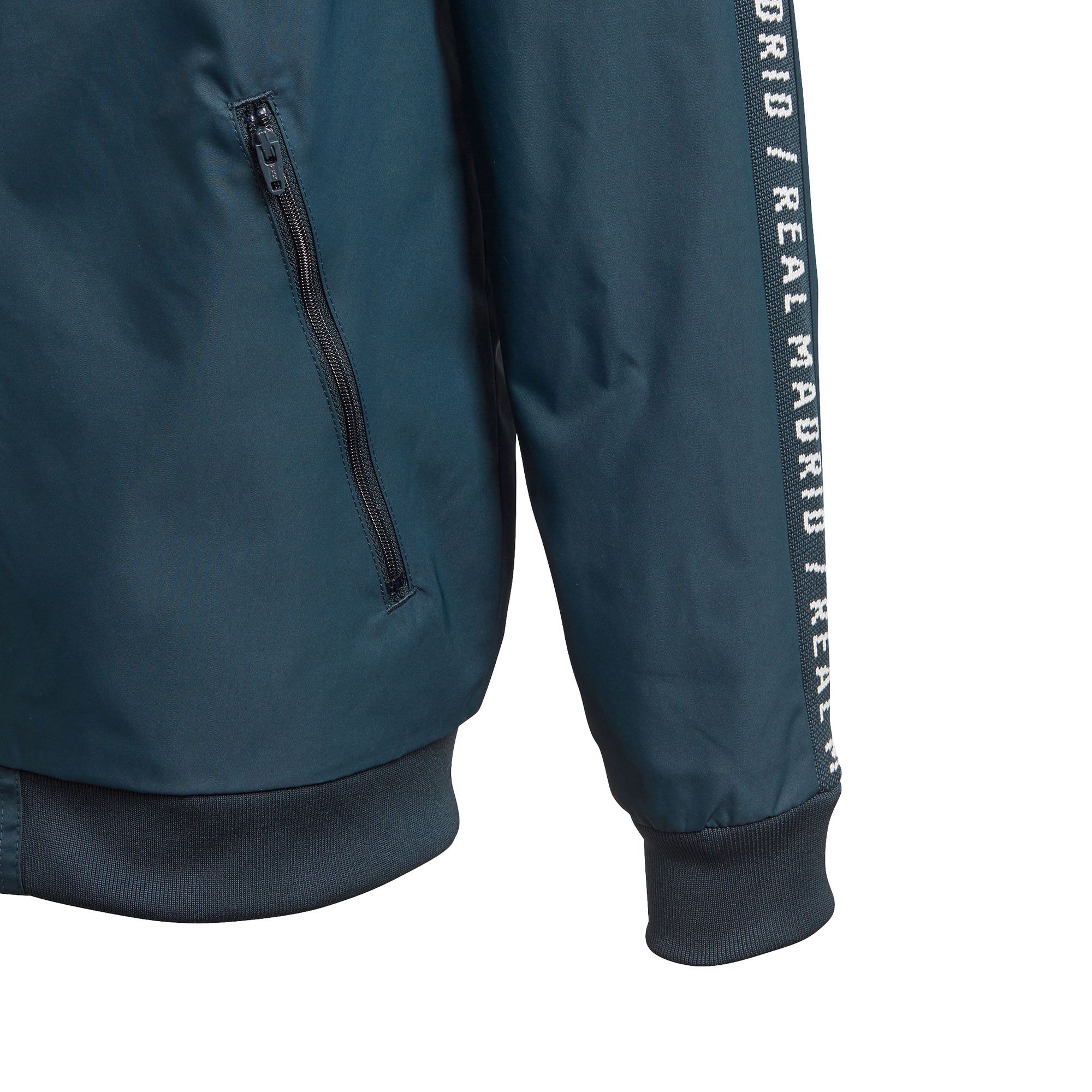 Chaqueta de Paseo Real Madrid 2018/2019 Junior Negro - Fútbol Factory