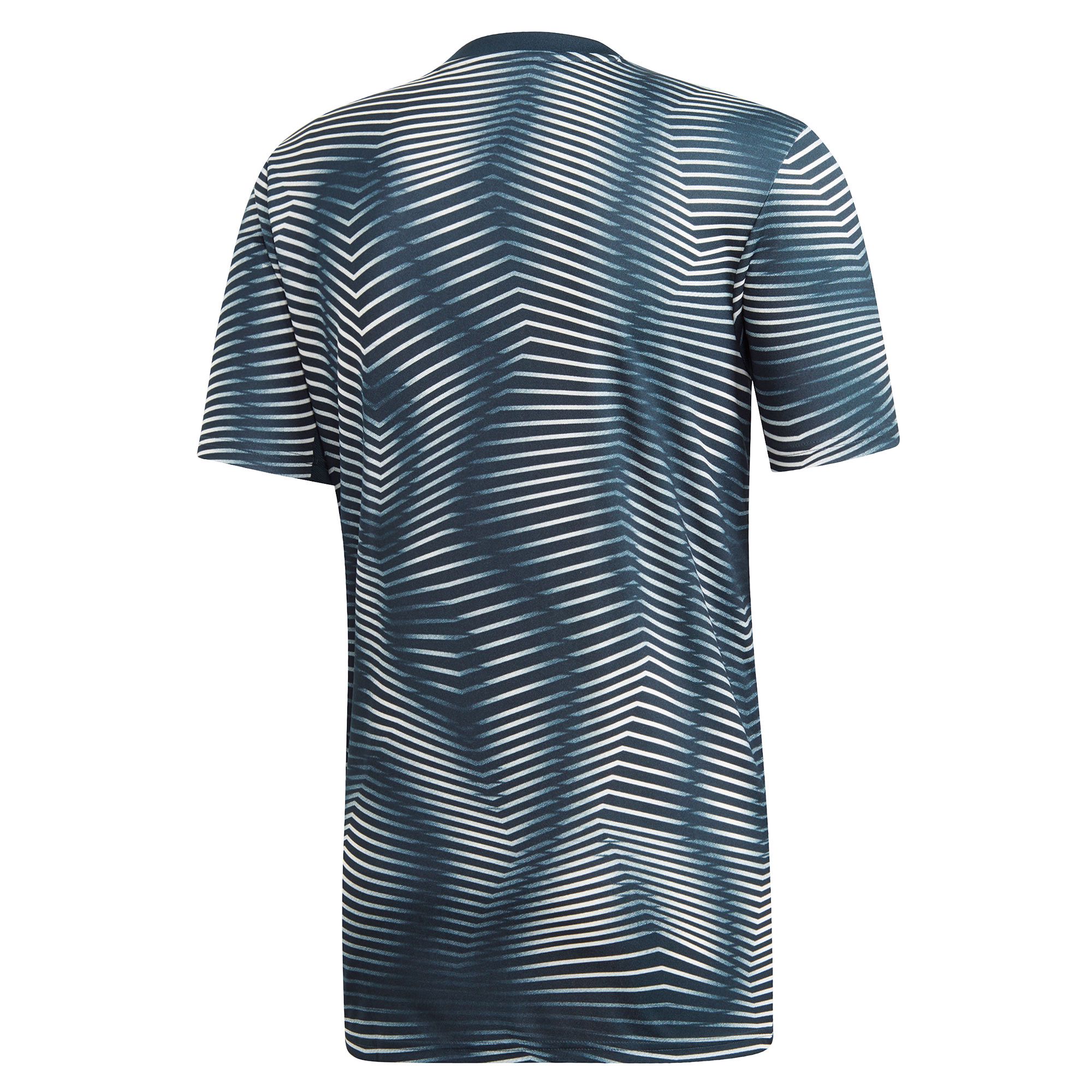 Camiseta Pre-Match Real Madrid 2018/2019 Parley Gris - Fútbol Factory