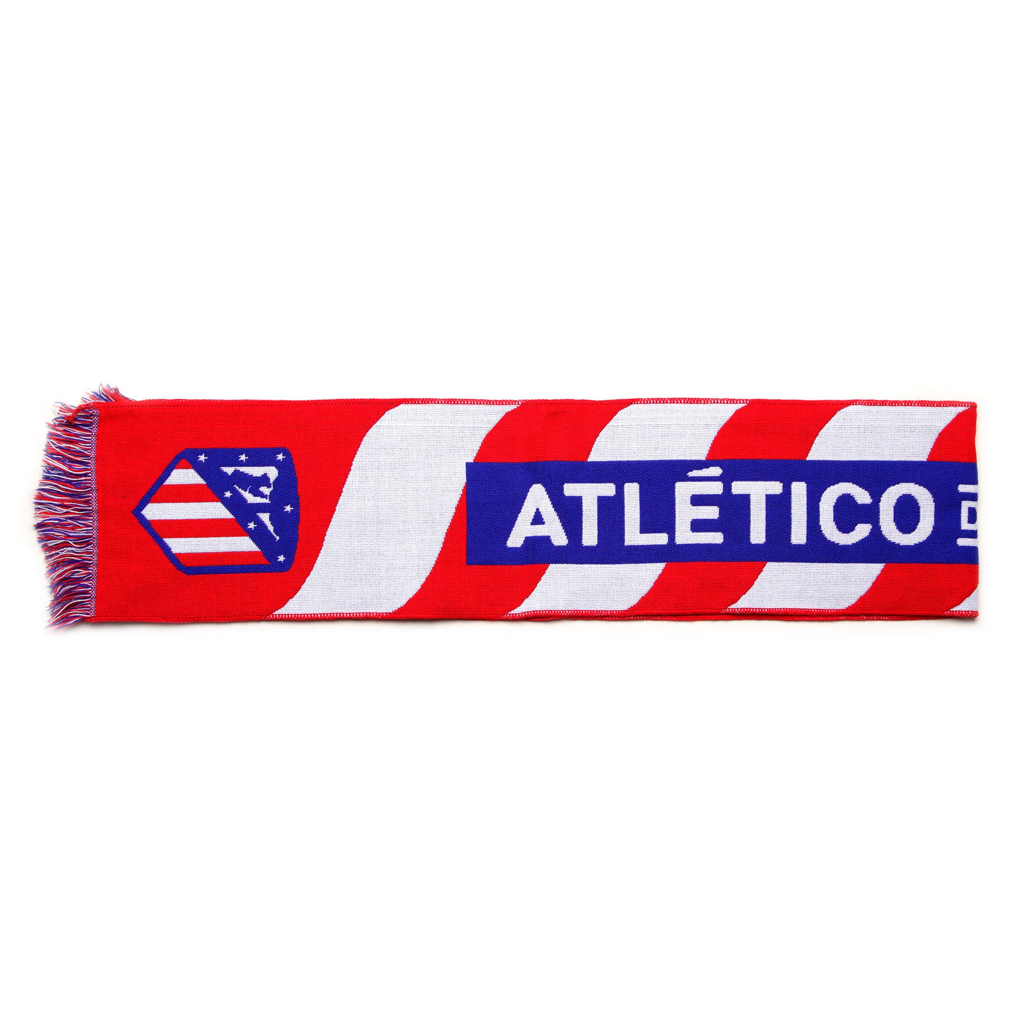 Bufanda Oficial Atlético de Madrid Rojo Blanco - Fútbol Factory