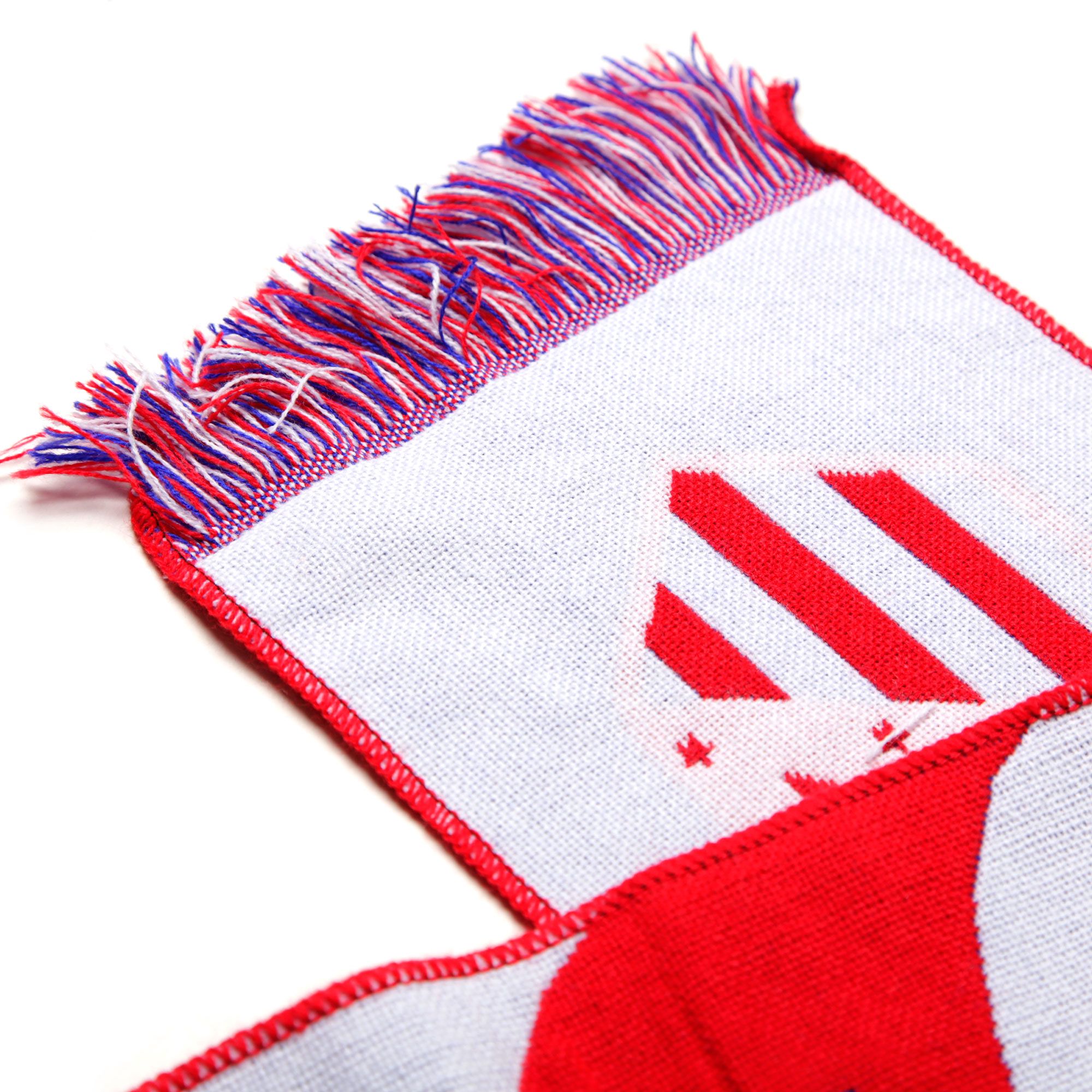 Bufanda Oficial Atlético de Madrid Rojo Blanco - Fútbol Factory