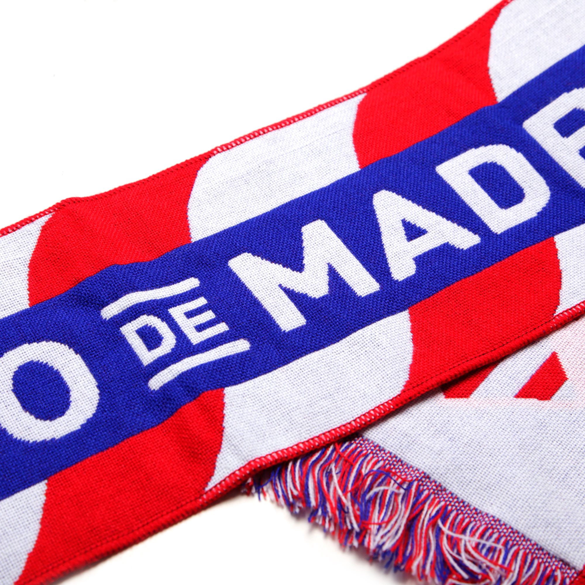 Bufanda Oficial Atlético de Madrid Rojo Blanco - Fútbol Factory
