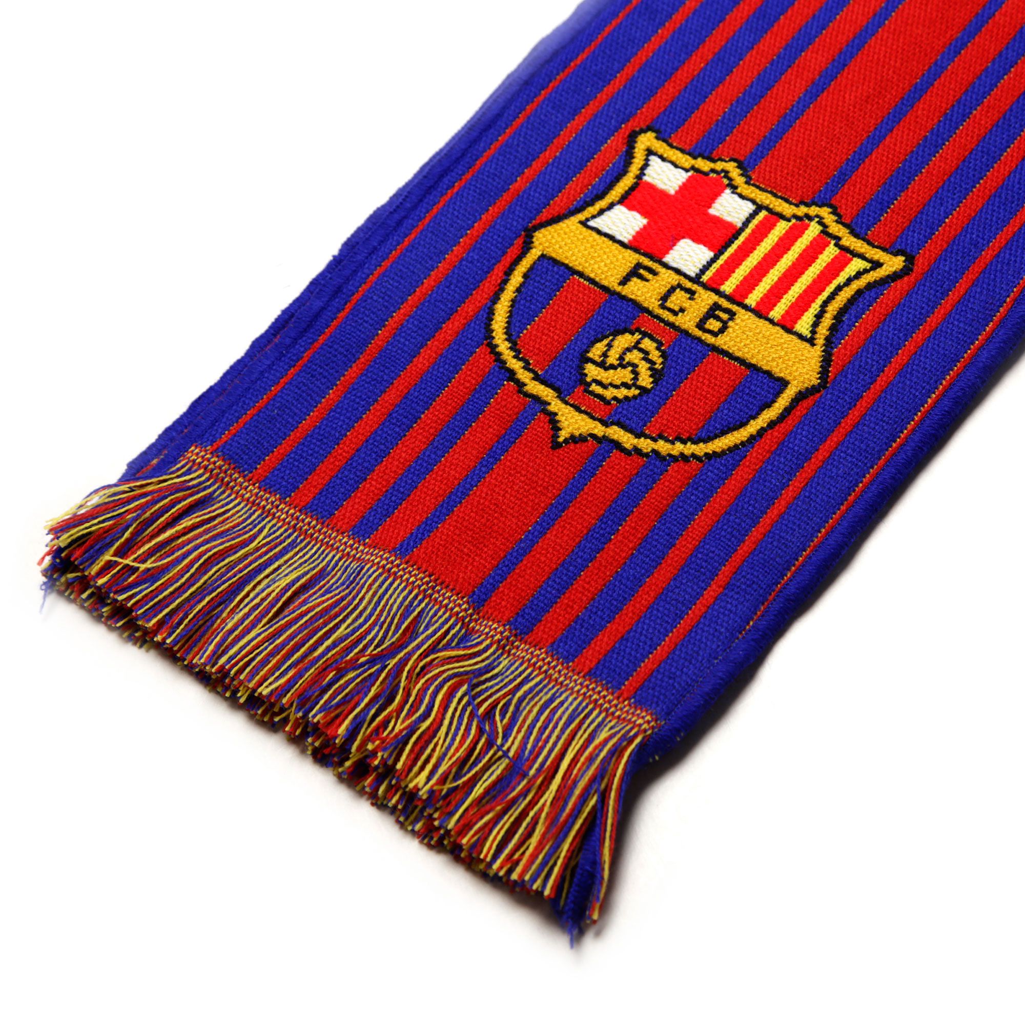 Bufanda Oficial FC Barcelona Azul Granate - Fútbol Factory