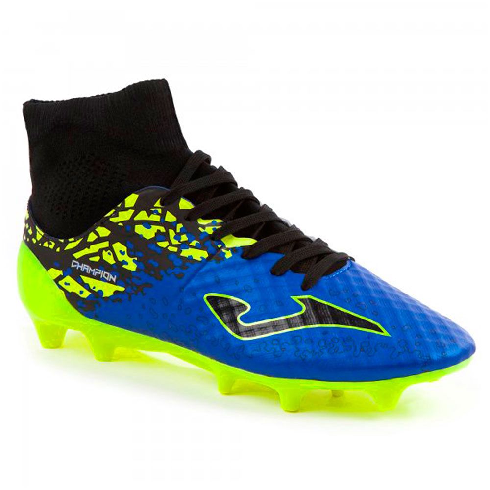Botas de Fútbol Champion Max FG Azul Negro - Fútbol Factory