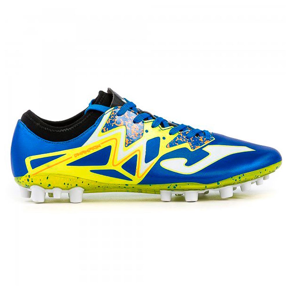 Botas de Fútbol Champion Cup AG Azul Amarillo - Fútbol Factory
