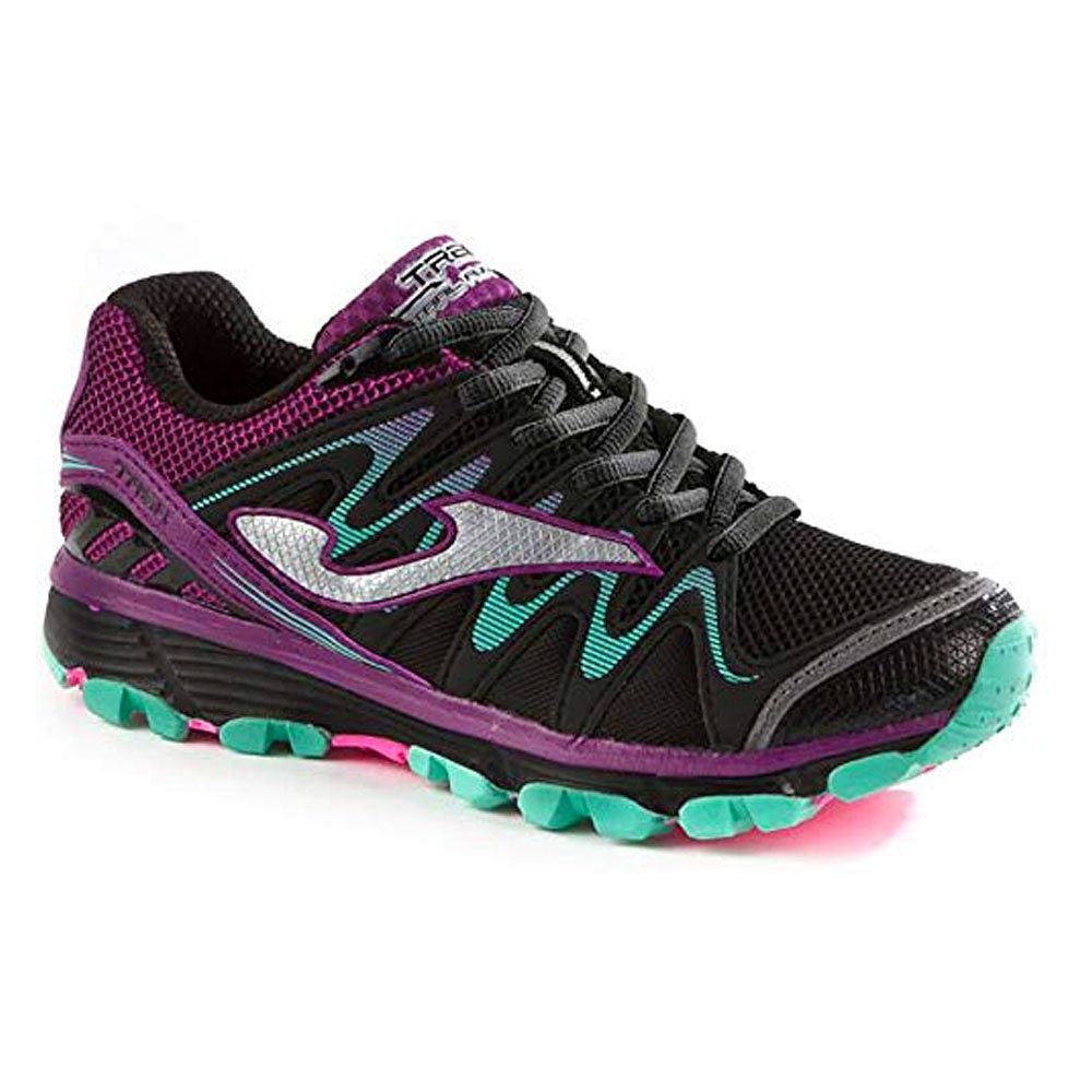 Zapatillas de Running Trail Trek Mujer Gris Rosa - Fútbol Factory