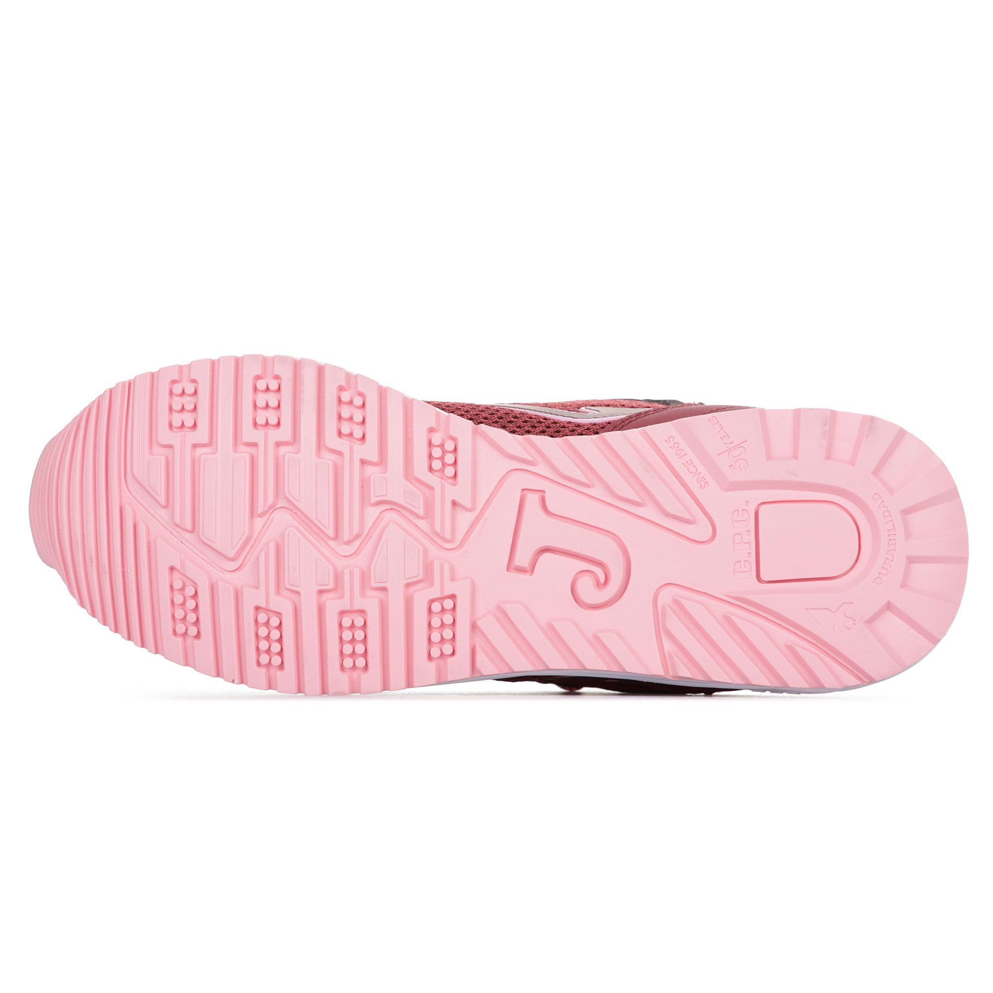 Zapatillas de Paseo Core Burdeos - Fútbol Factory