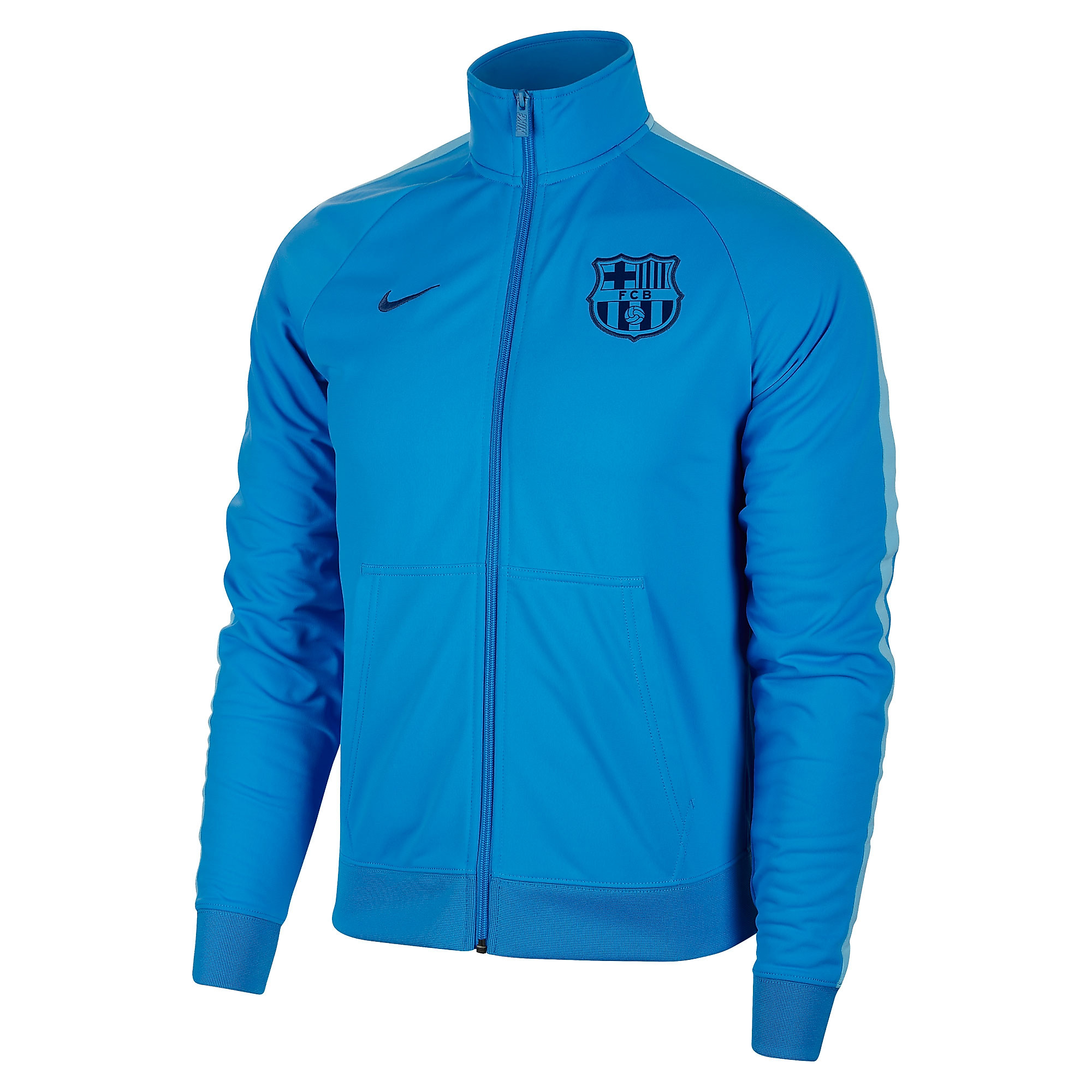Chaqueta de Paseo FC Barcelona 2018/2019 Azul Chaqueta de Paseo FC Barcelona 2018/2019 Azul - Fútbol Factory