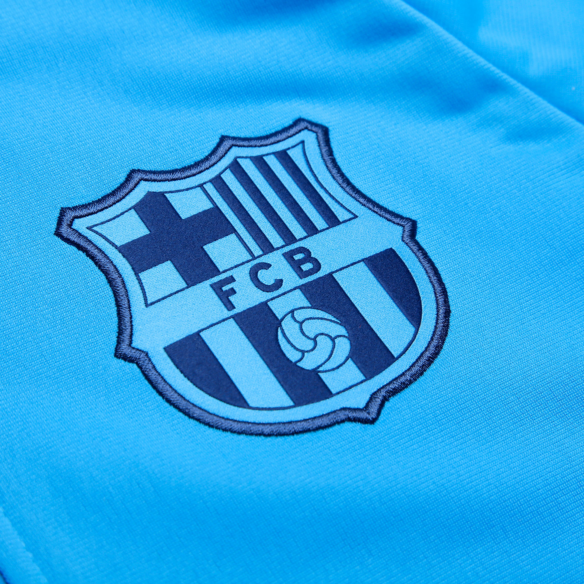 Chaqueta de Paseo FC Barcelona 2018/2019 Azul Chaqueta de Paseo FC Barcelona 2018/2019 Azul - Fútbol Factory