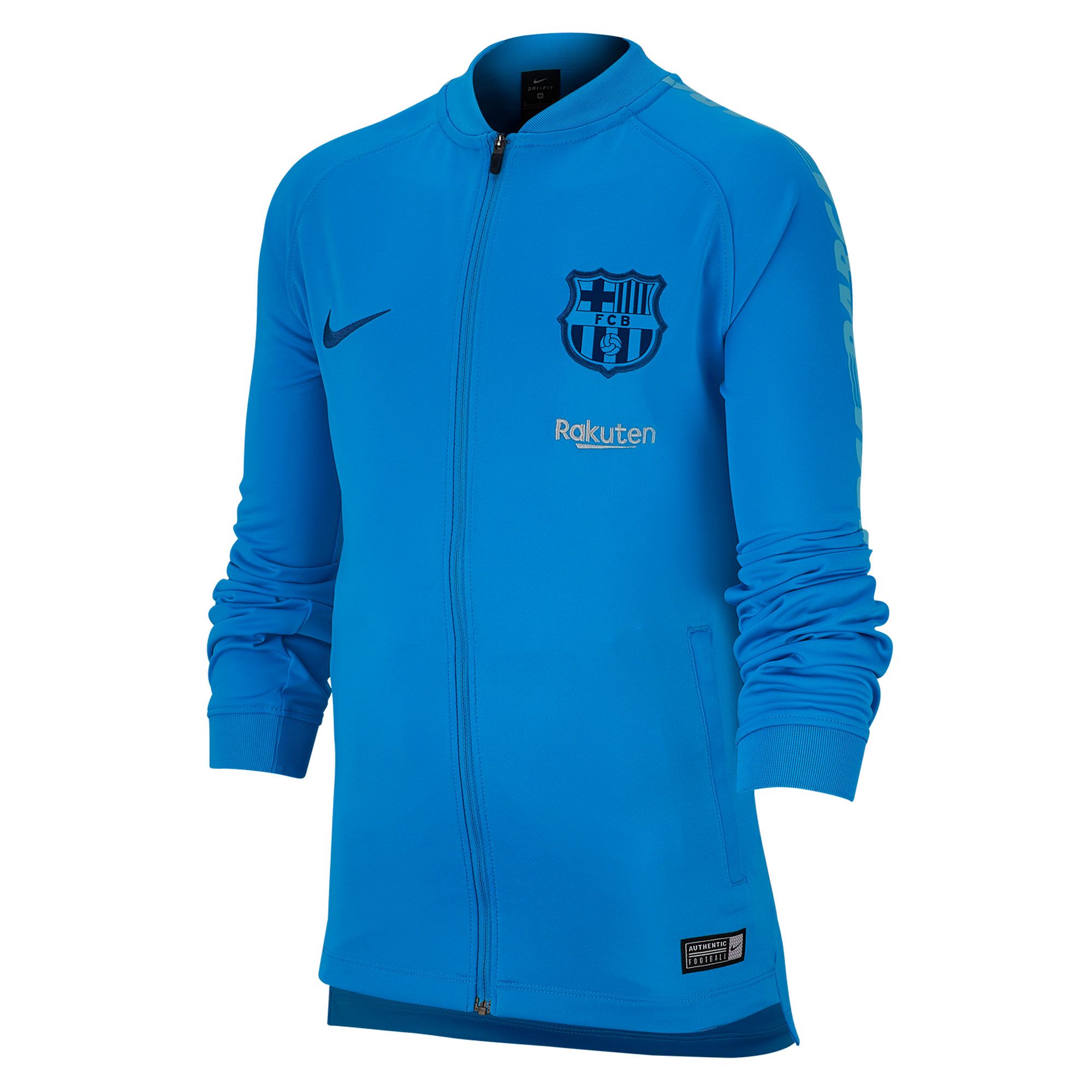 Chandal de Training FC Barcelona 2018 2019 Dry Squad Junior Azul