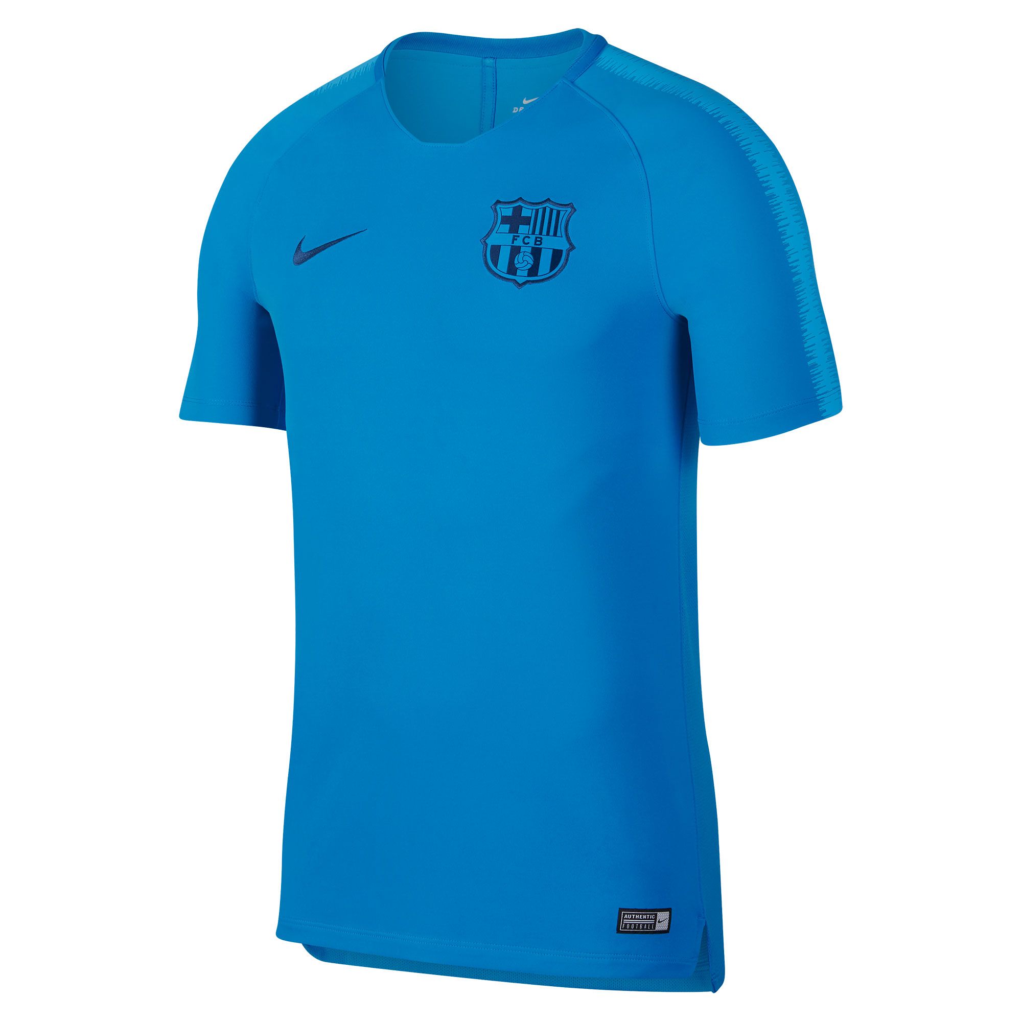 Camiseta Training FC Barcelona Breathe Squad 2018/2019 Azul Camiseta Training FC Barcelona Breathe Squad 2018/2019 Azul - Fútbol Factory