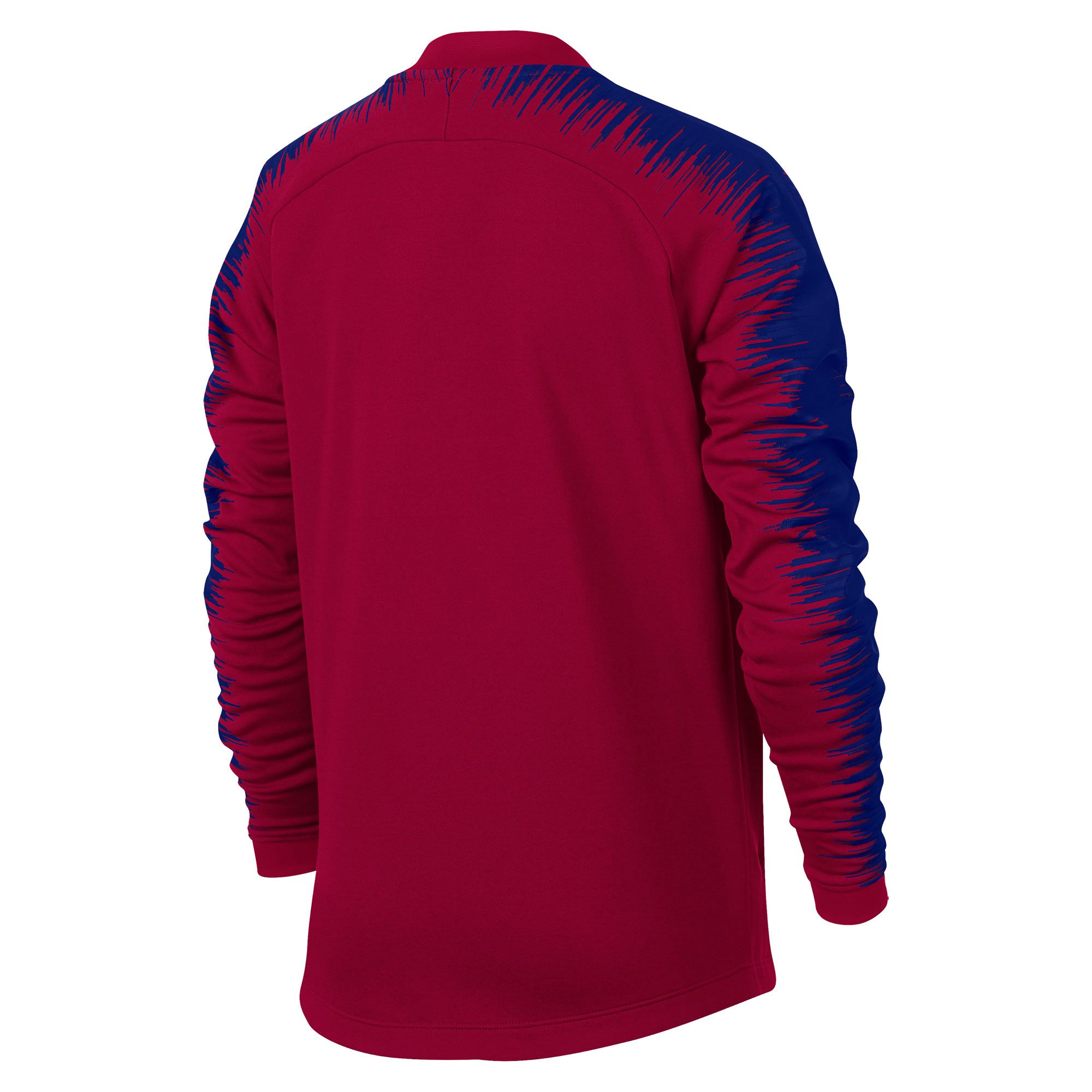 Chaqueta Pre-Match FC Barcelona 2018/2019 Junior Granate Azul - Fútbol Factory