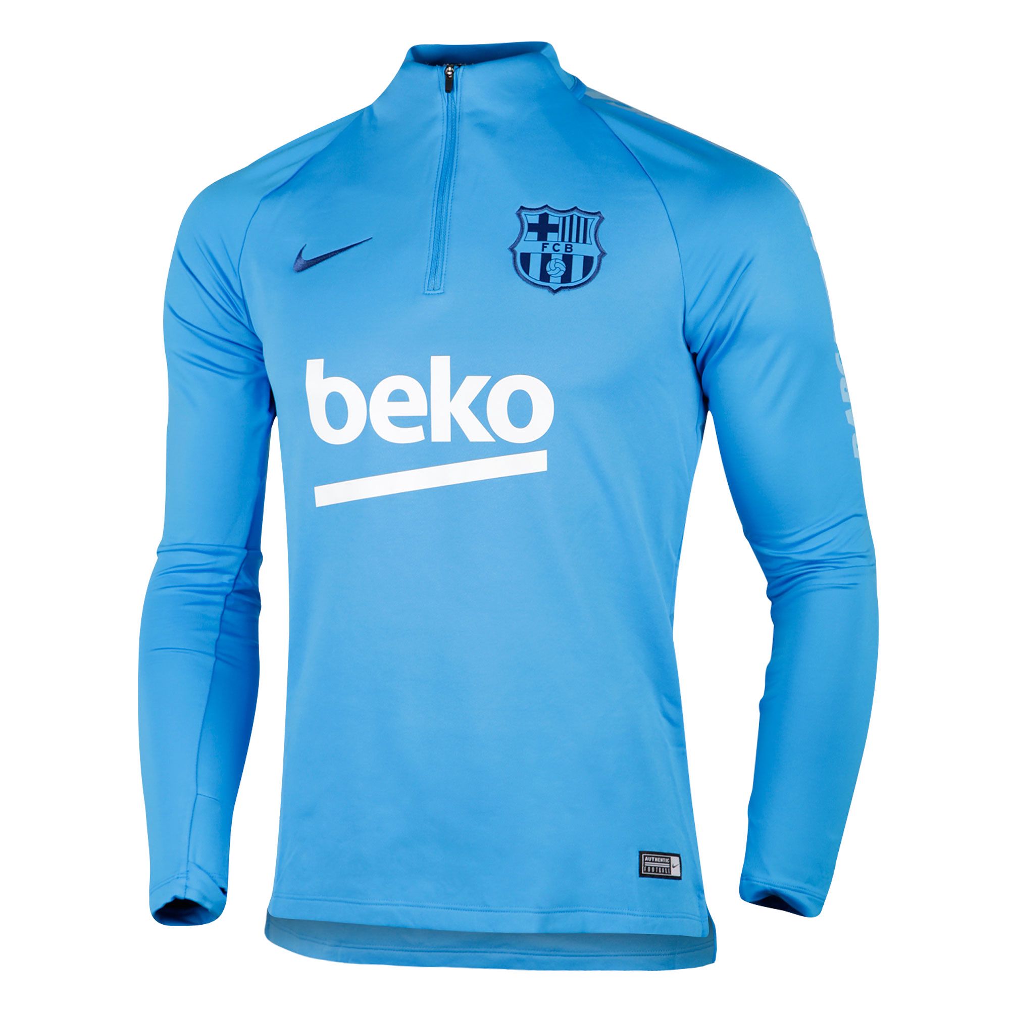 Sudadera FC Barcelona Squad Drill 2018/2019 Azul - Fútbol Factory