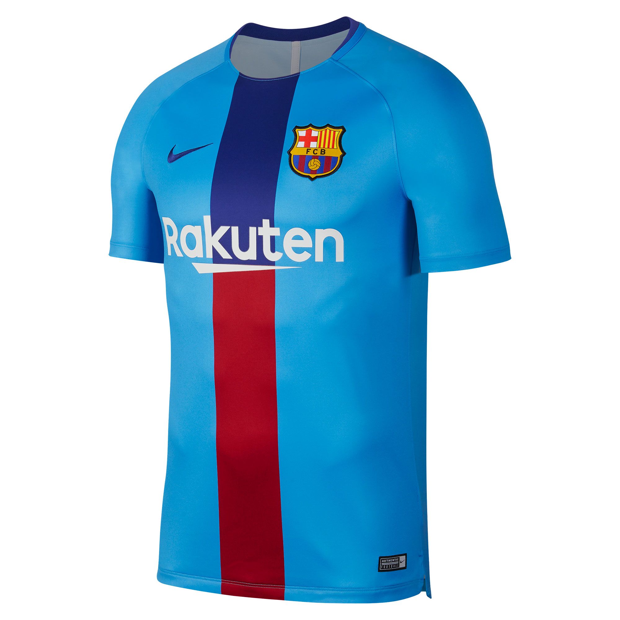 Camiseta de Training FC Barcelona Dri-FIT Squad 2018/2019 Azul - Fútbol Factory