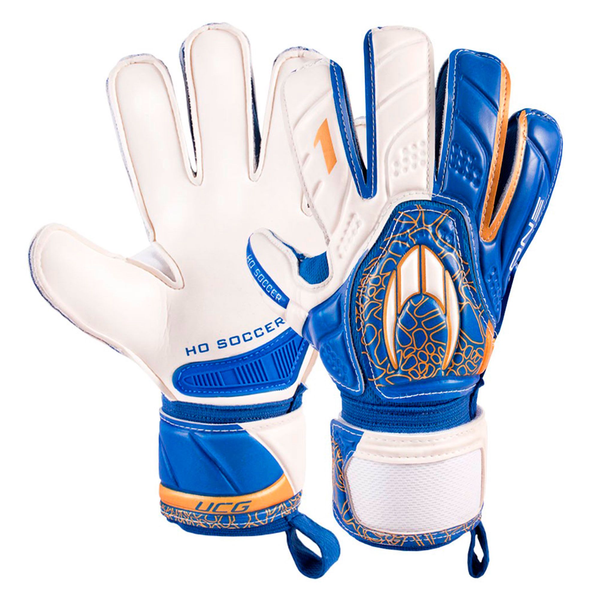 Guantes ONE Flat High Blue Azul - Fútbol Factory