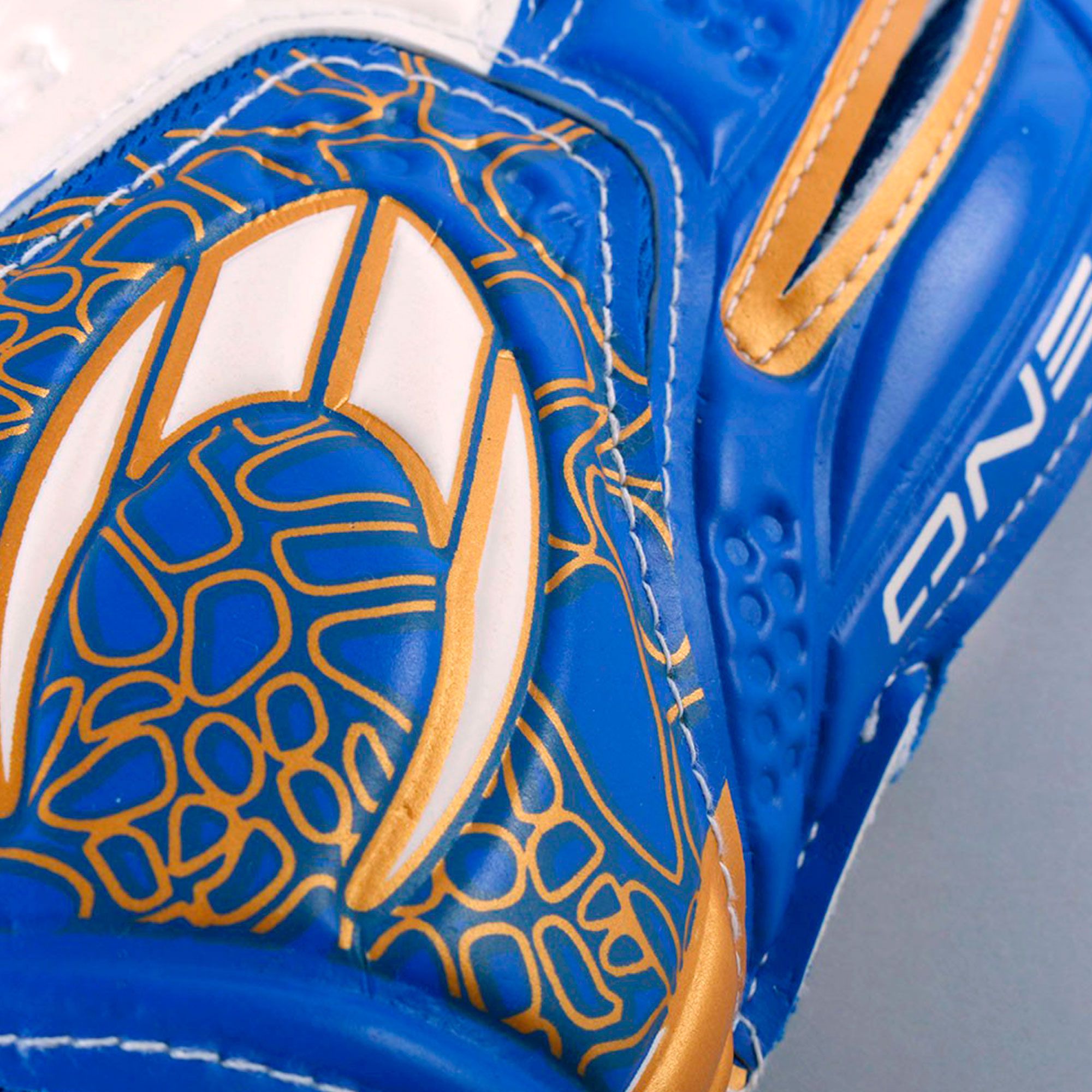 Guantes ONE Flat High Blue Azul - Fútbol Factory