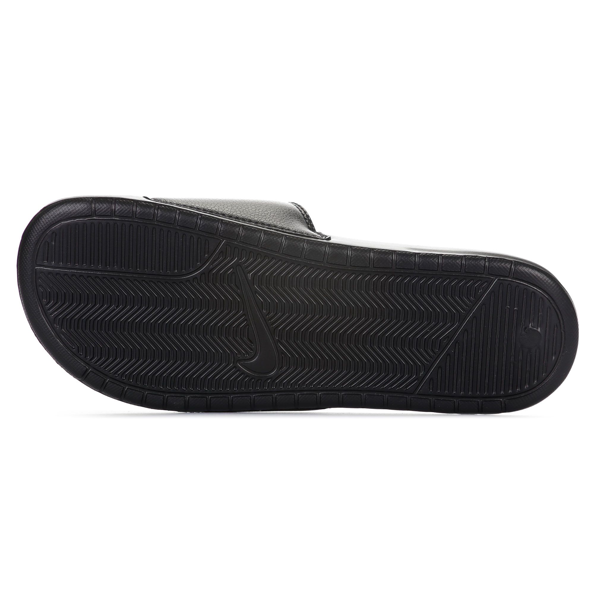 Chanclas Benassi JDI Negro - Fútbol Factory