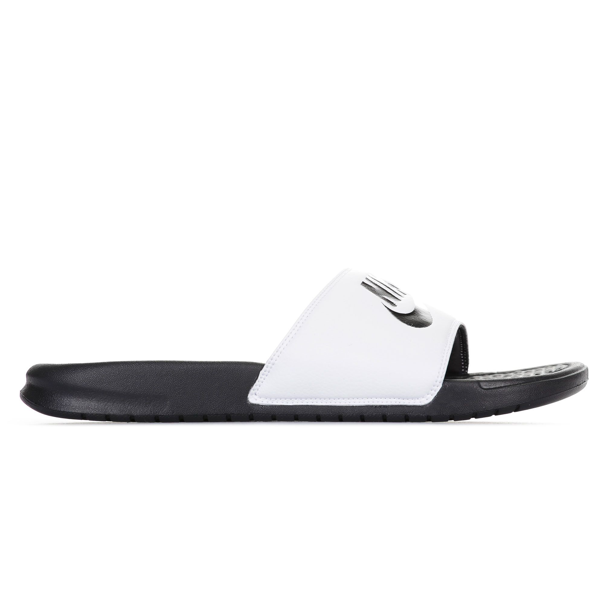 Chanclas Benassi JDI Blanco - Fútbol Factory