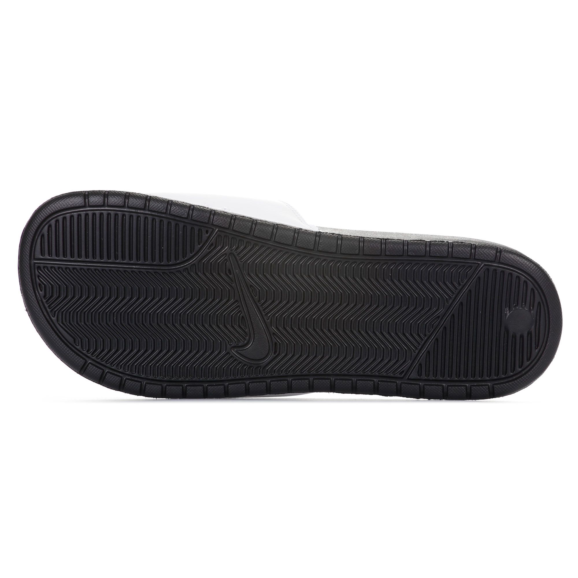 Chanclas Benassi JDI Blanco - Fútbol Factory