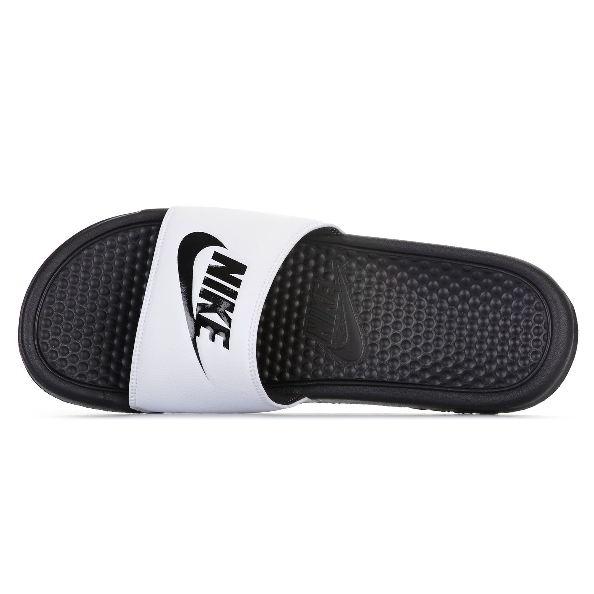 Chanclas Benassi JDI Blanco - Fútbol Factory