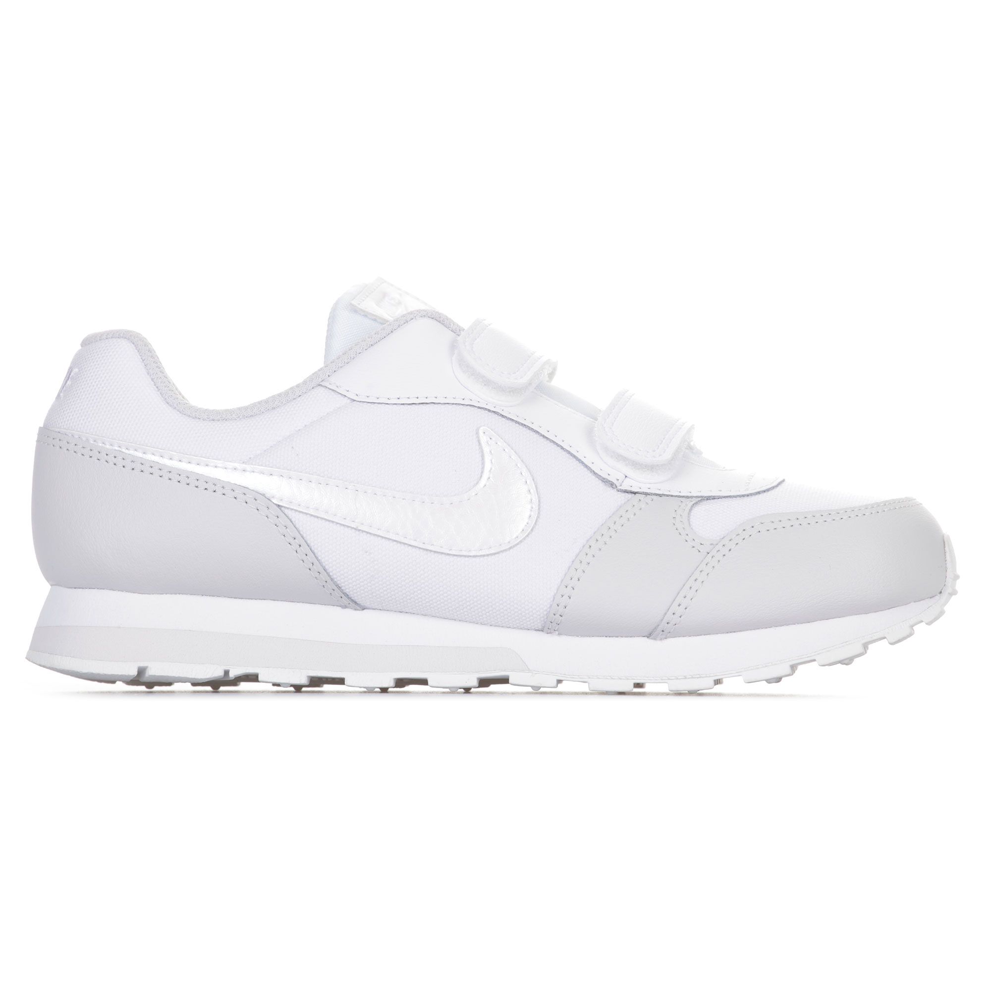 Zapatillas MD Runner 2 Velcro Junior Blanco - Fútbol Factory