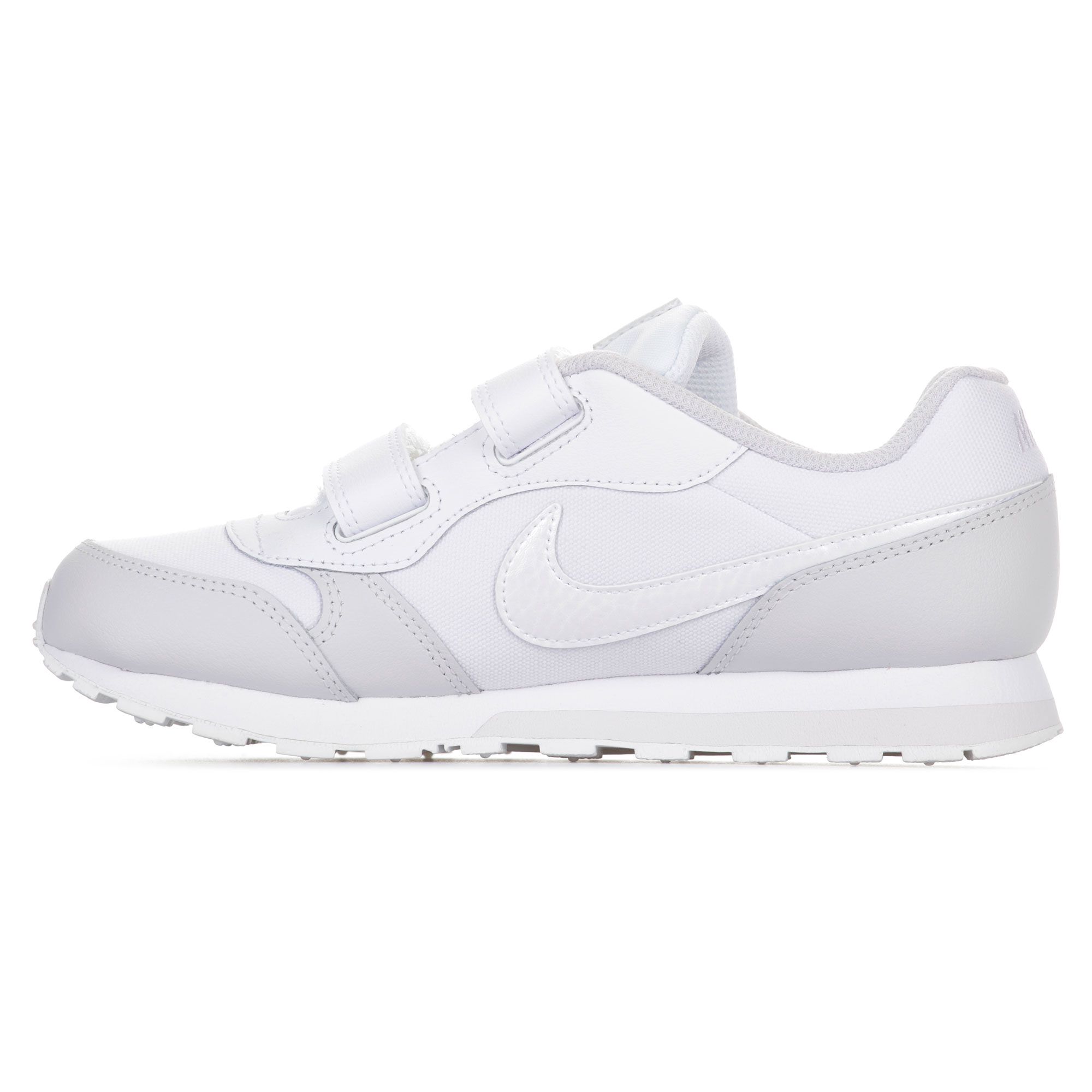 Zapatillas MD Runner 2 Velcro Junior Blanco - Fútbol Factory
