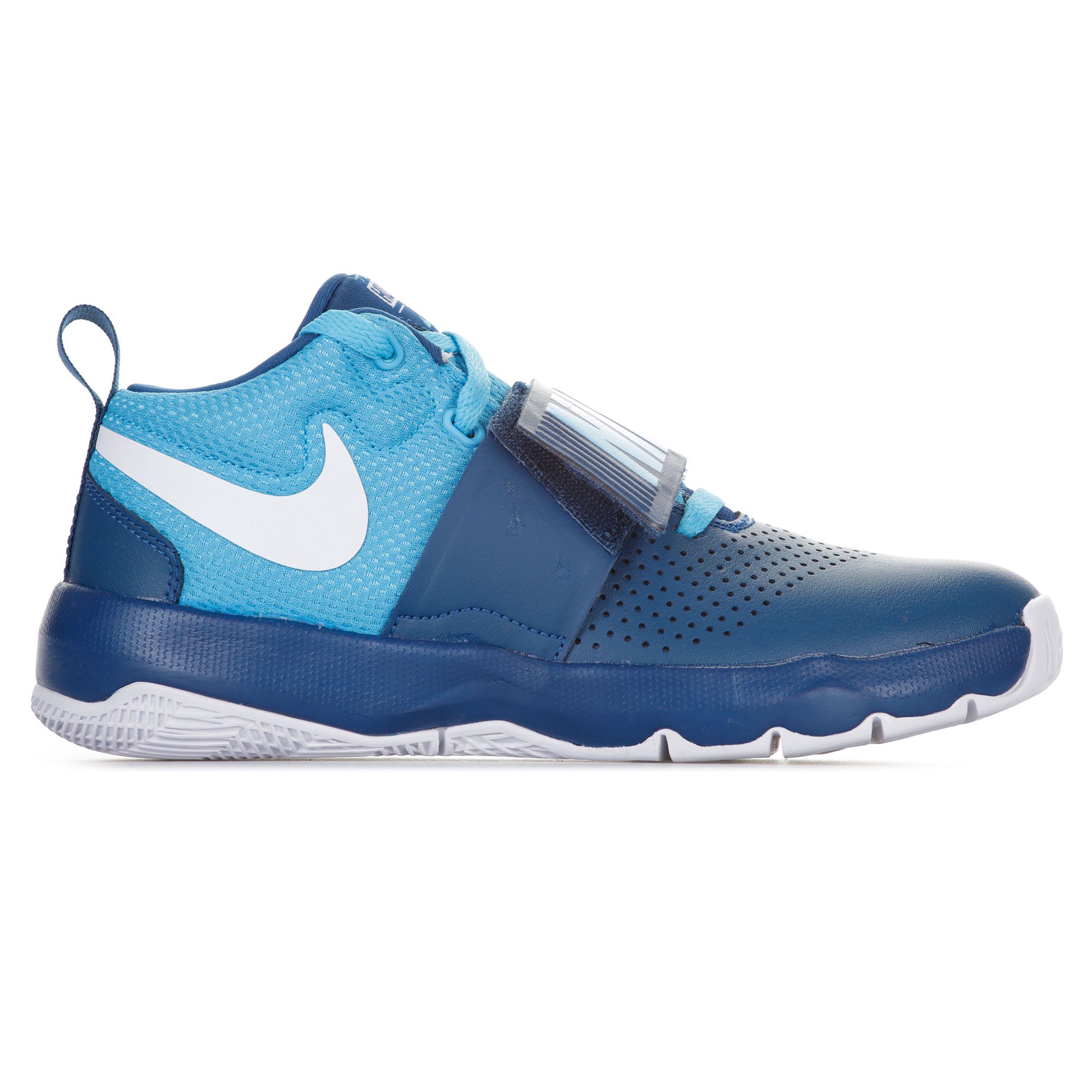 Zapatillas de Baloncesto Team Hustle D8 Junior Azul - Fútbol Factory