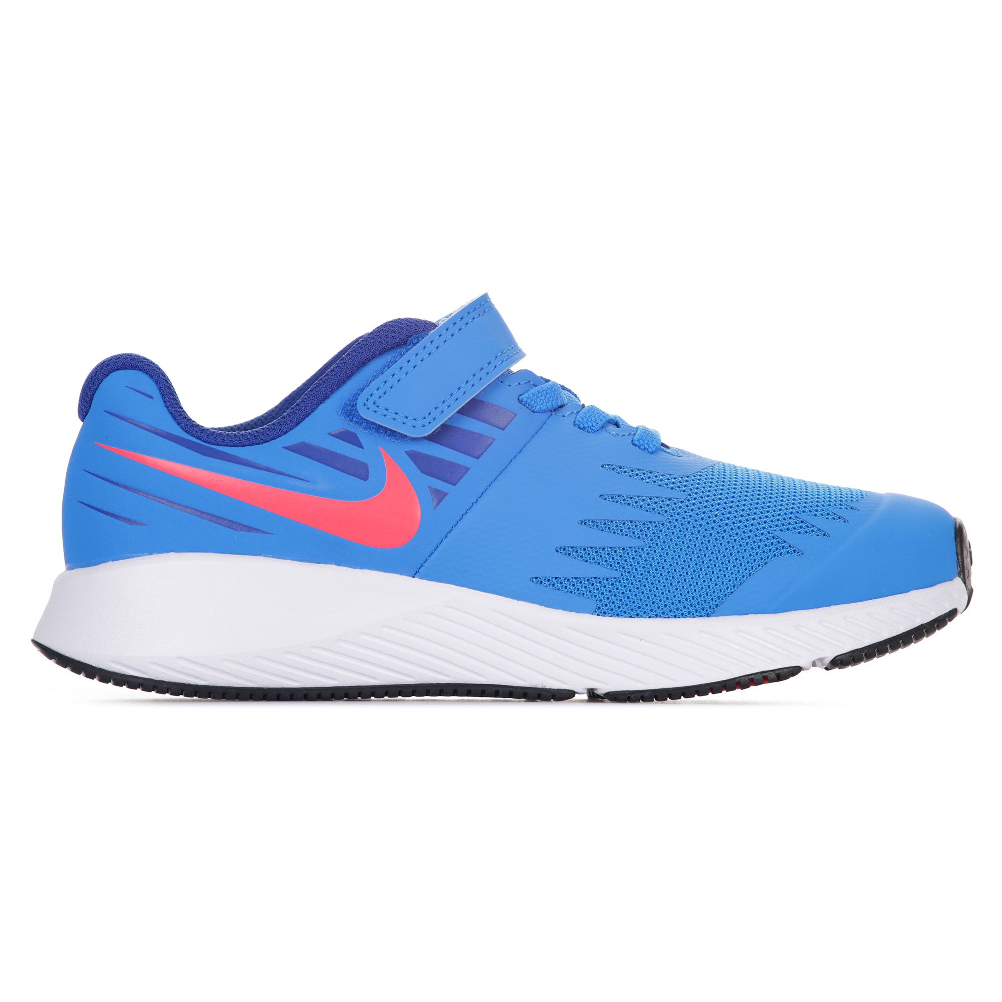 Zapatillas de Paseo Star Runner Velcro Junior Azul - Fútbol Factory