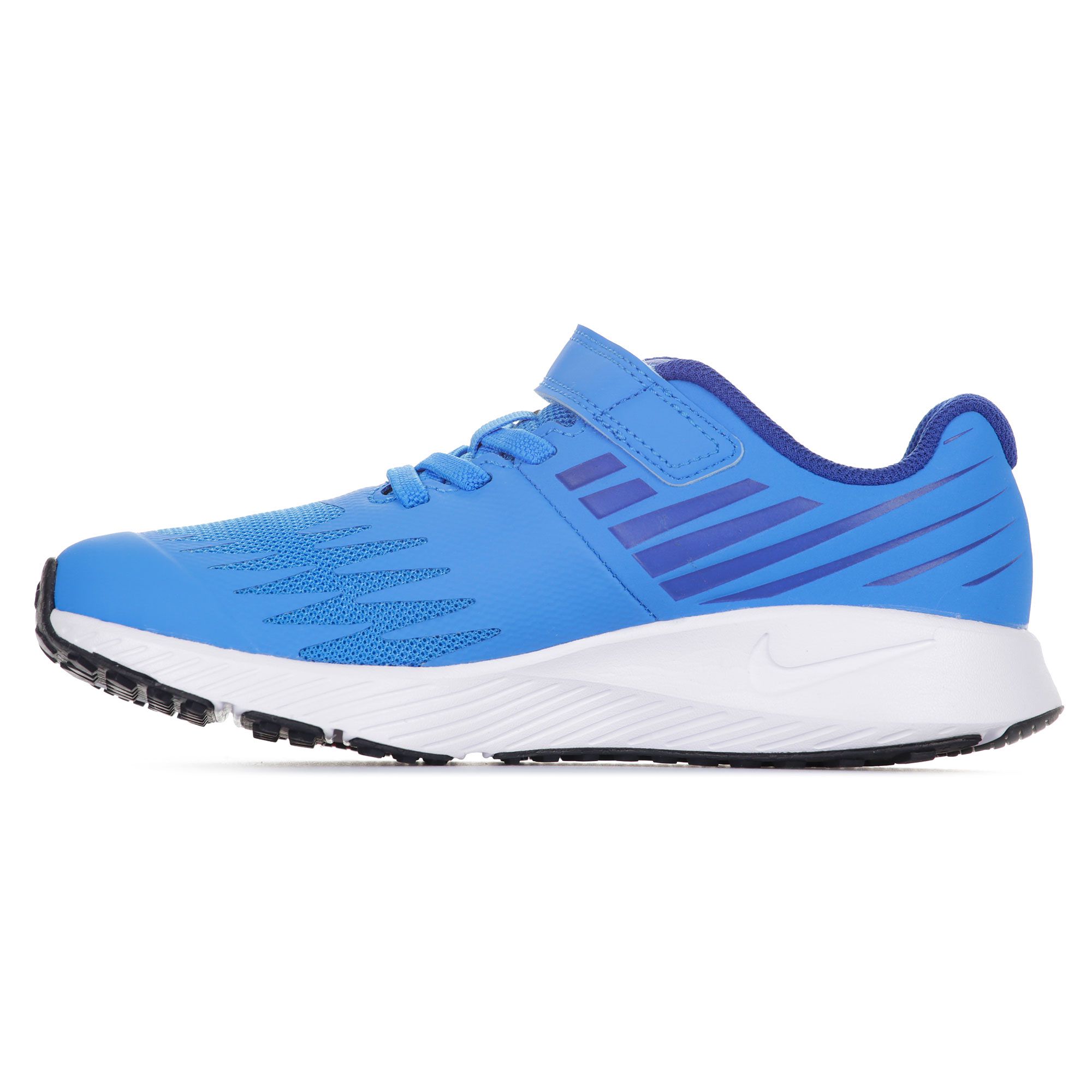 Zapatillas de Paseo Star Runner Velcro Junior Azul - Fútbol Factory