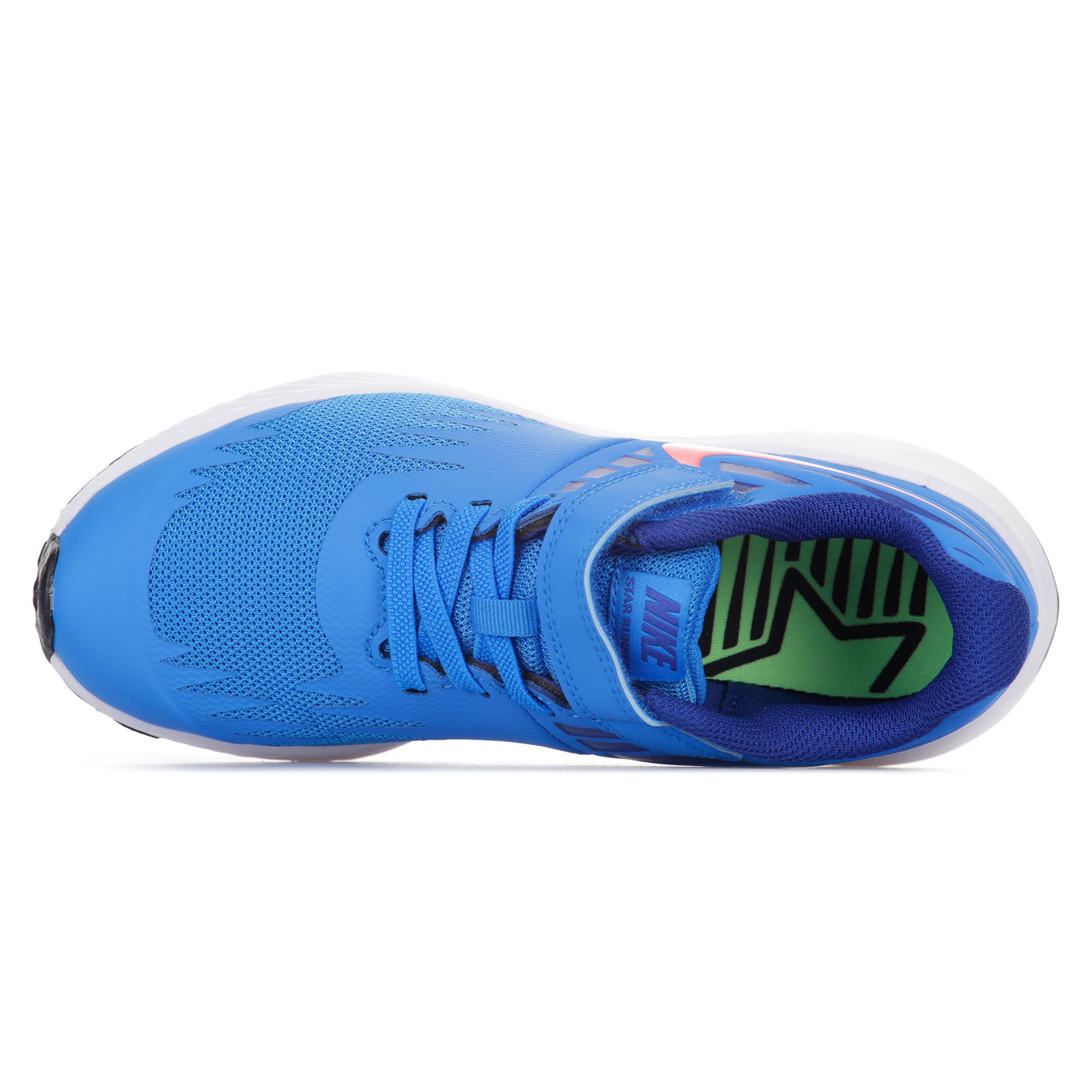 Zapatillas de Paseo Star Runner Velcro Junior Azul - Fútbol Factory