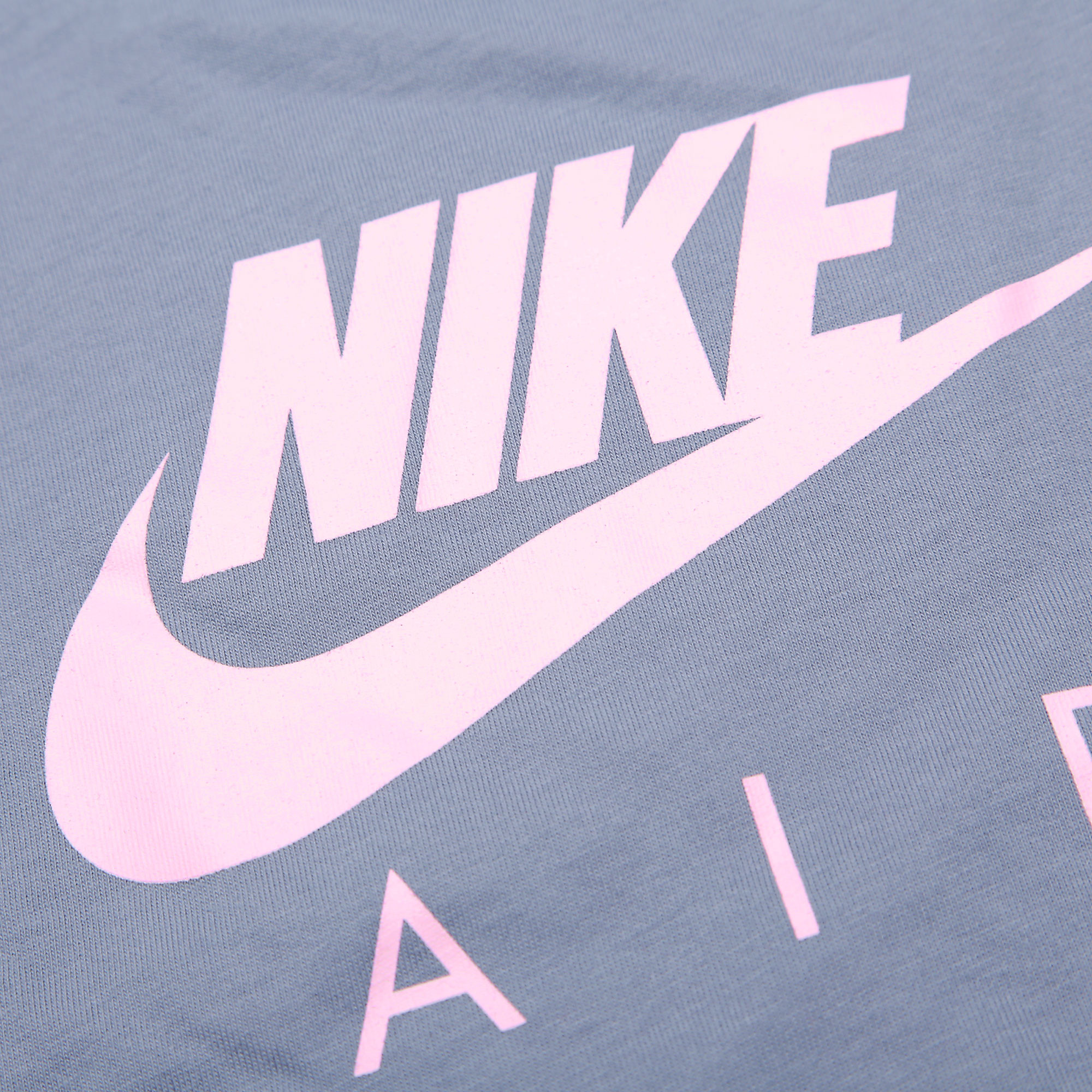 Camiseta Nike Air Cropped Junior Gris Rosa - Fútbol Factory