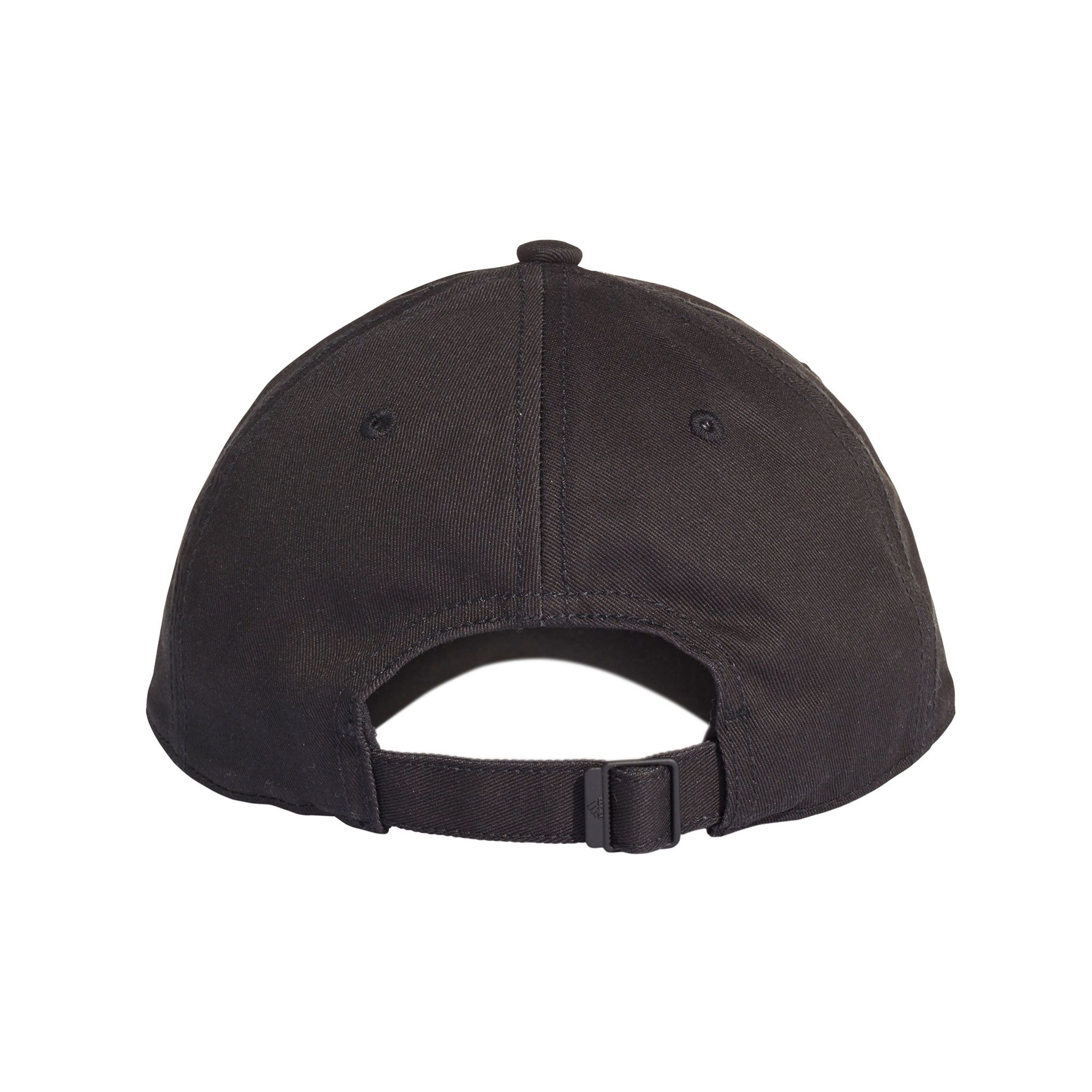 Gorra Six-Panel Classic Tres Bandas Negro Blanco - Fútbol Factory