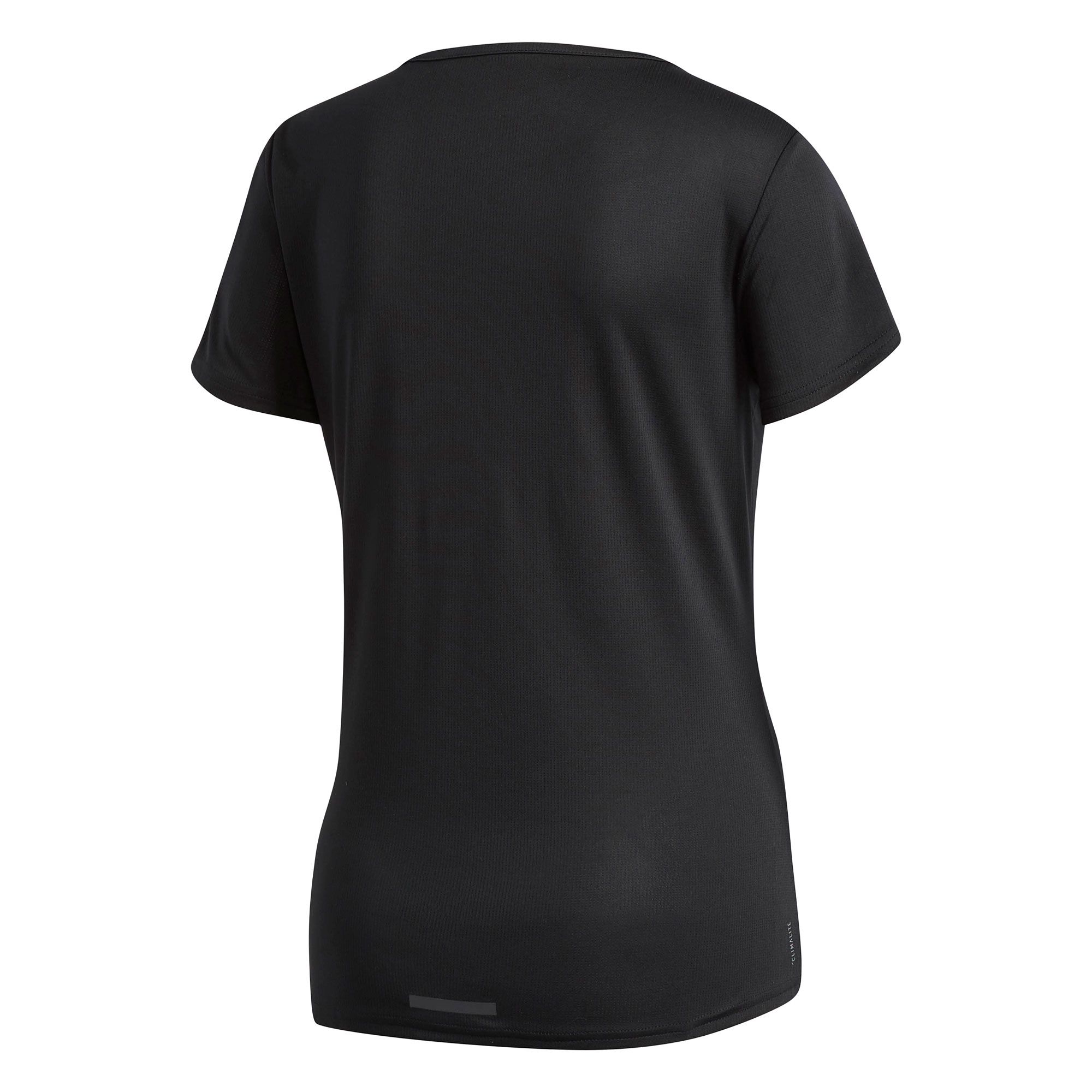 Camiseta de Running Tres Bandas Mujer Negro - Fútbol Factory