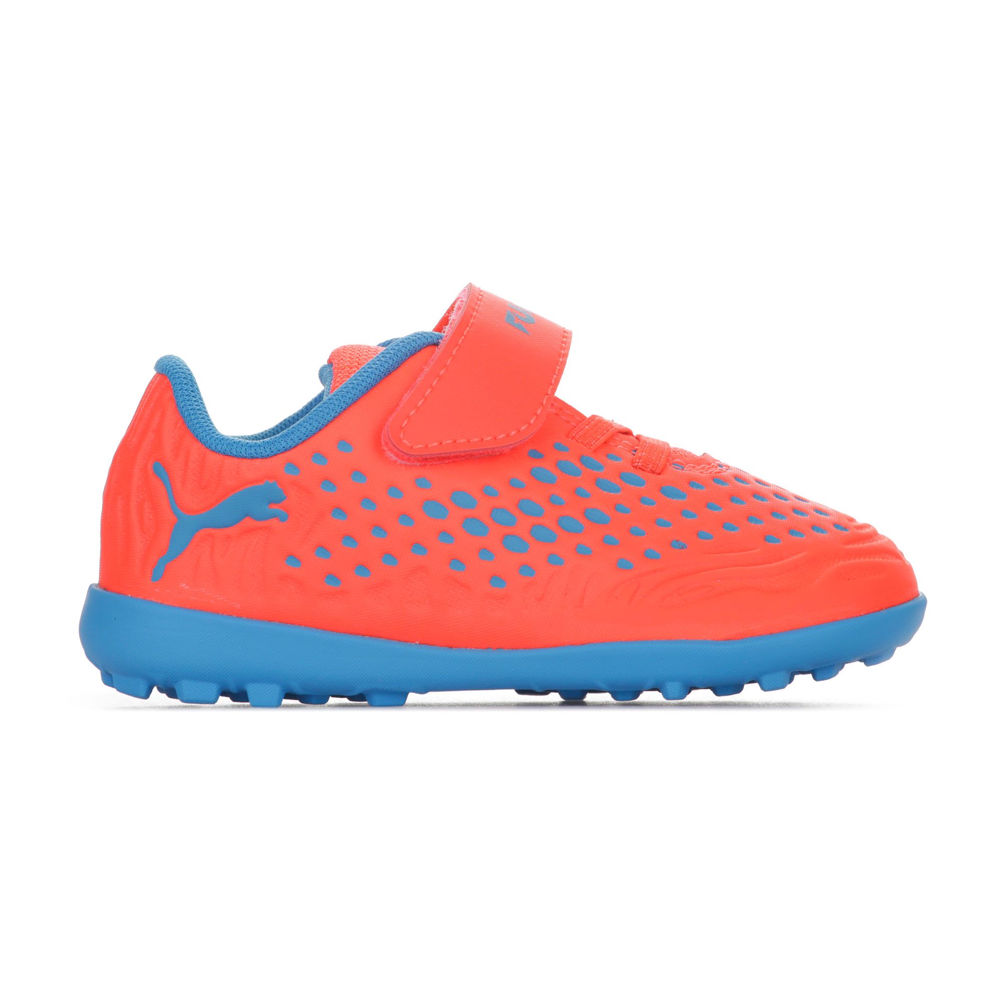 Botas de Fútbol Future 19.4 TT Infantil Rojo Azul - Fútbol Factory