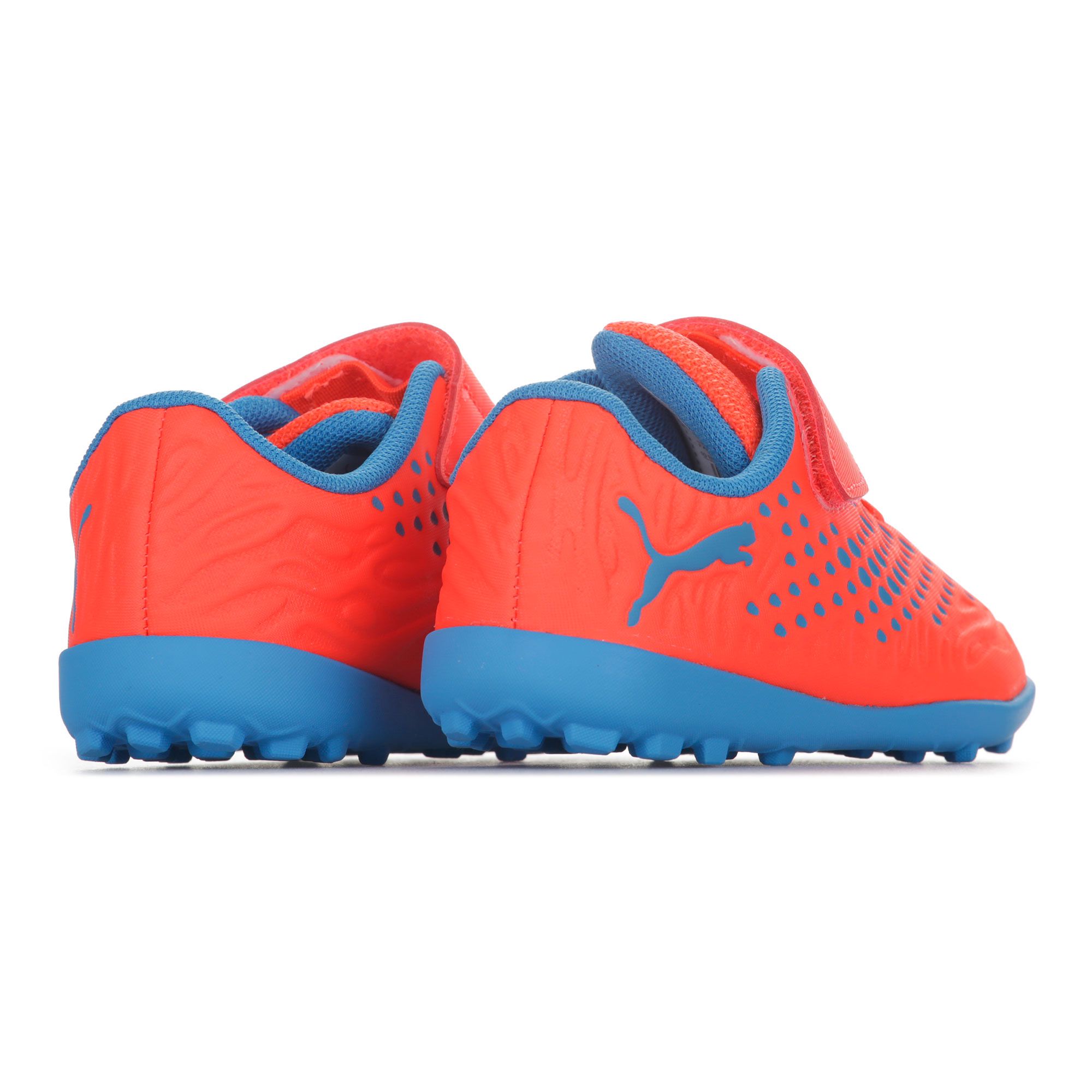 Botas de Fútbol Future 19.4 TT Infantil Rojo Azul - Fútbol Factory