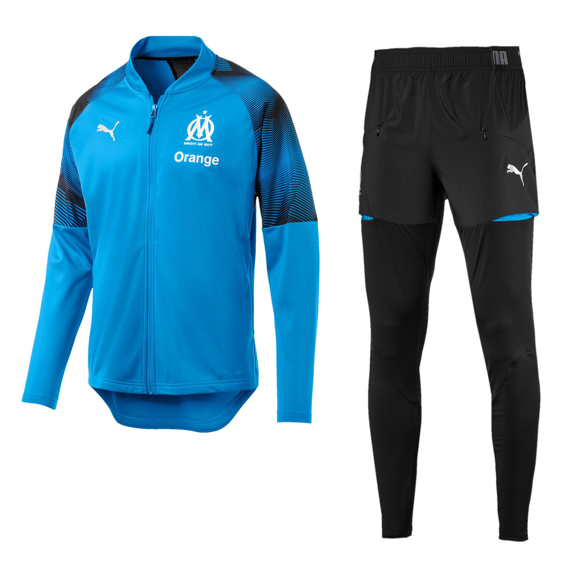 Chándal de Training Olympique Marsella 2018/2019 Azul - Fútbol Factory