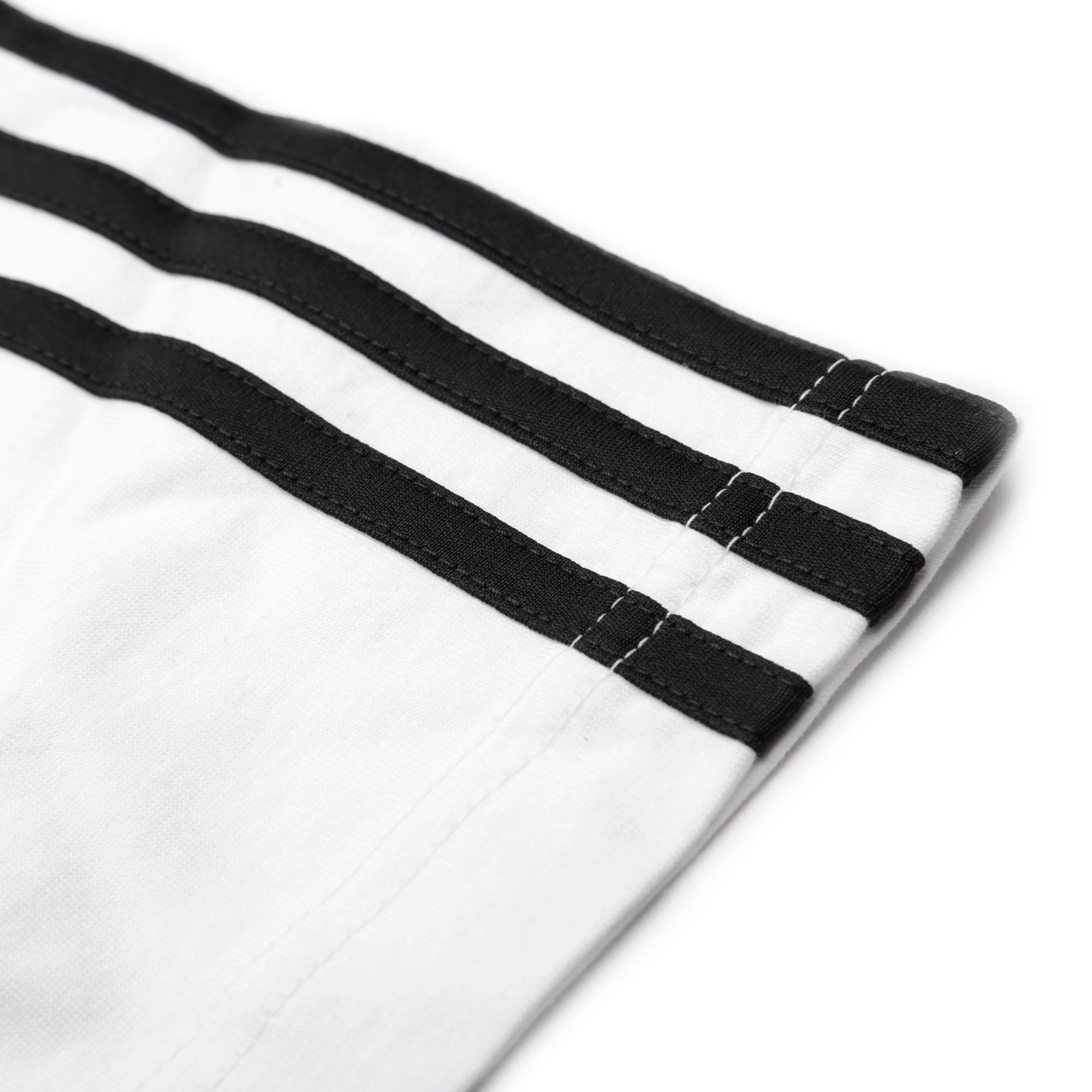 Camiseta Essentials Tres Bandas Blanco - Fútbol Factory