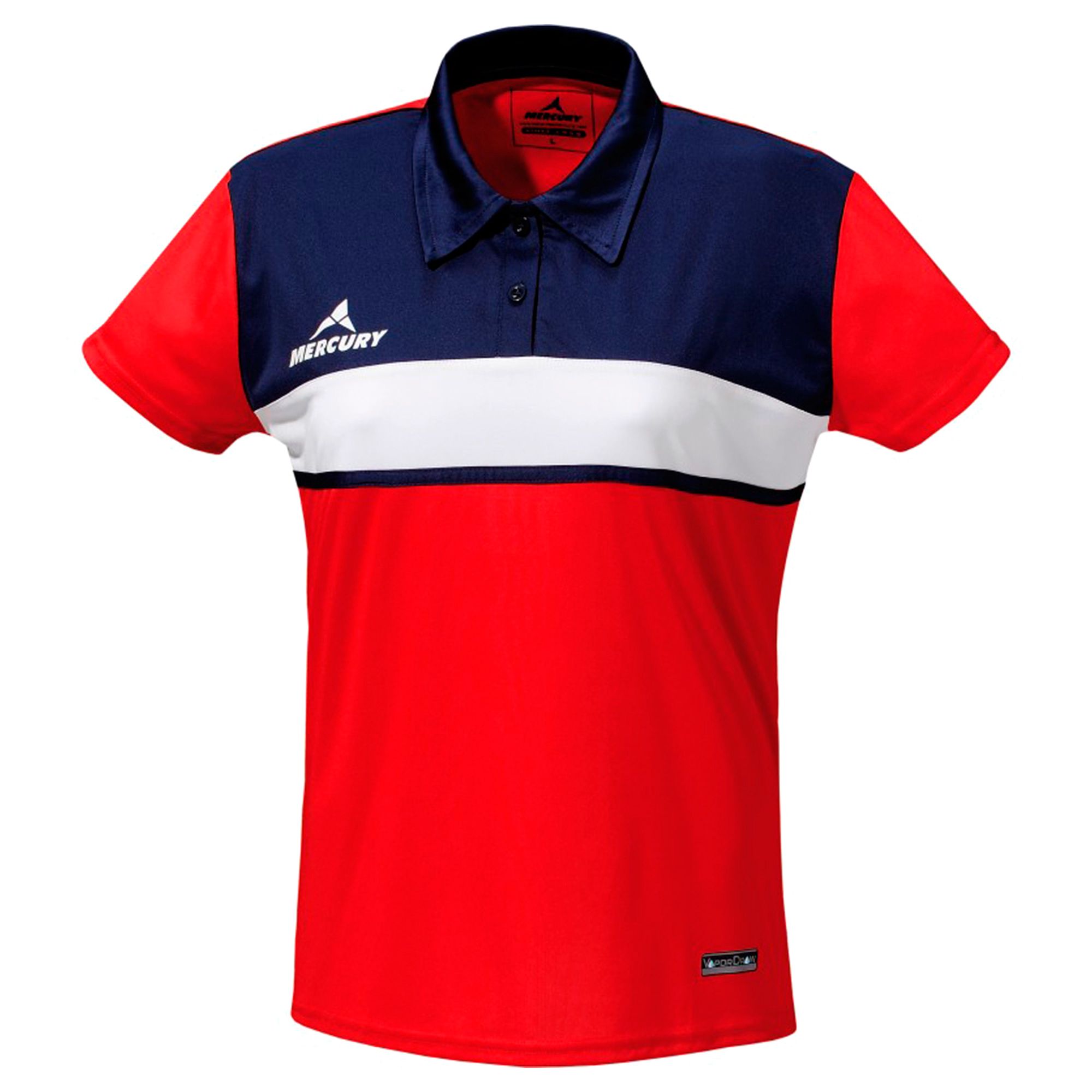 Polo de Paseo Suecia Mujer Rojo - Fútbol Factory