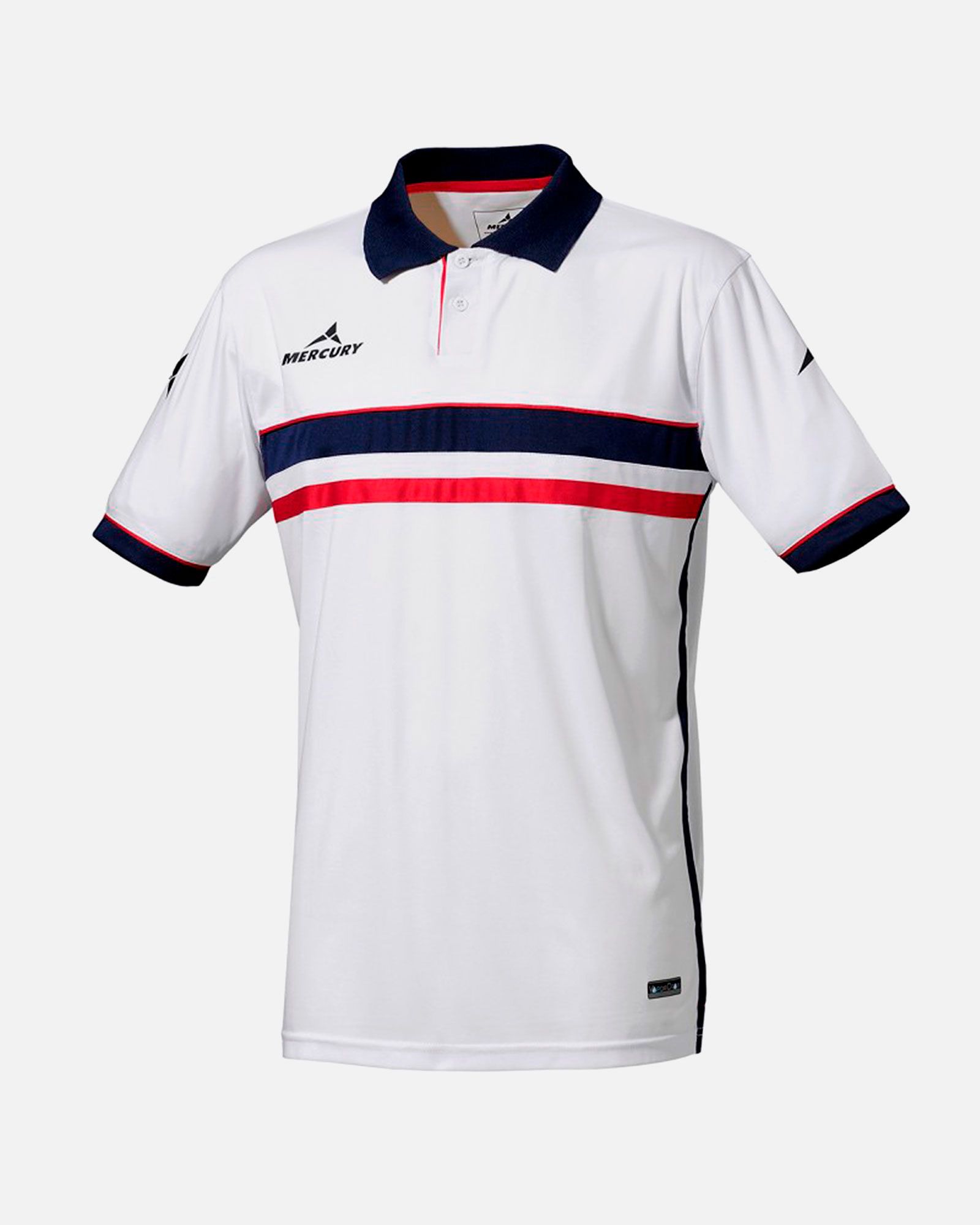 Polo de Paseo Premium Junior Blanco Rojo - Fútbol Factory