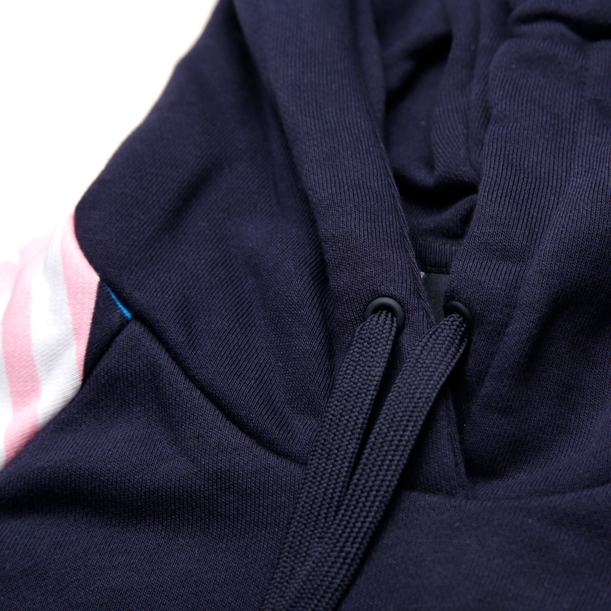 Sudadera Capucha Sport ID Printed Crop Mujer Marino - Fútbol Factory