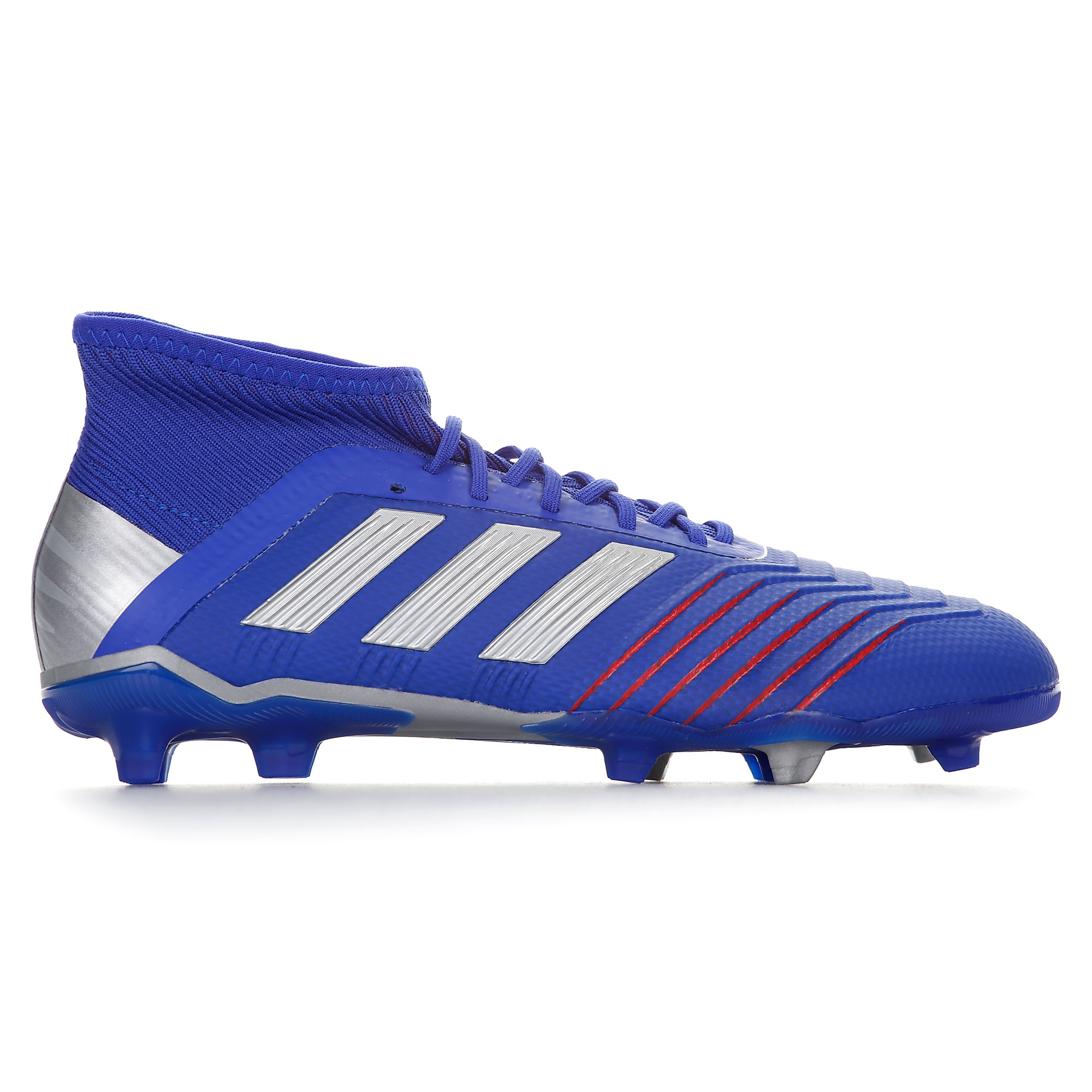 Botas de Fútbol Predator 19.1 FG Junior Azul Plata Botas de Fútbol Predator 19.1 FG Junior Azul Plata - Fútbol Factory