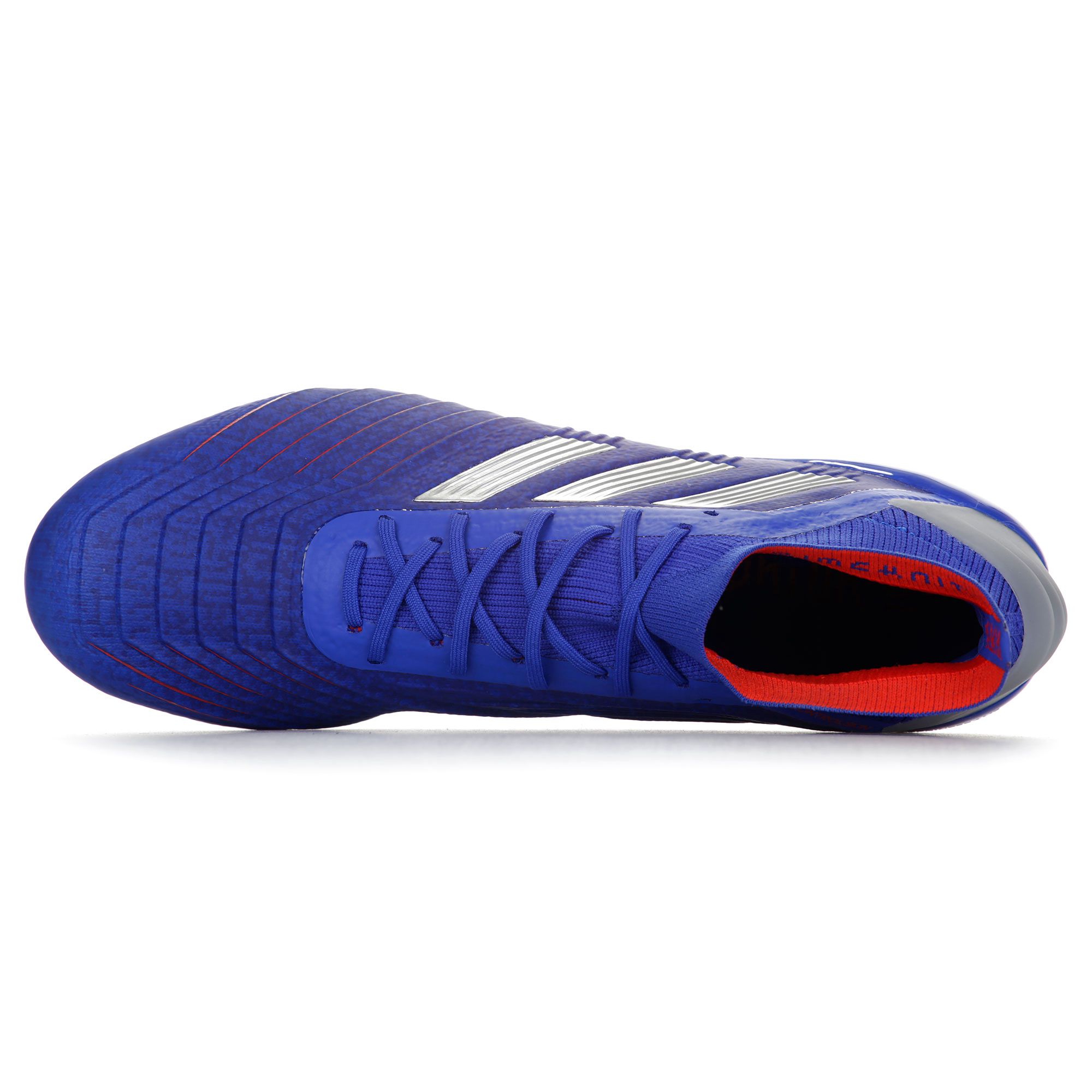 Botas de Fútbol Predator 19.1 AG Azul Plata - Fútbol Factory