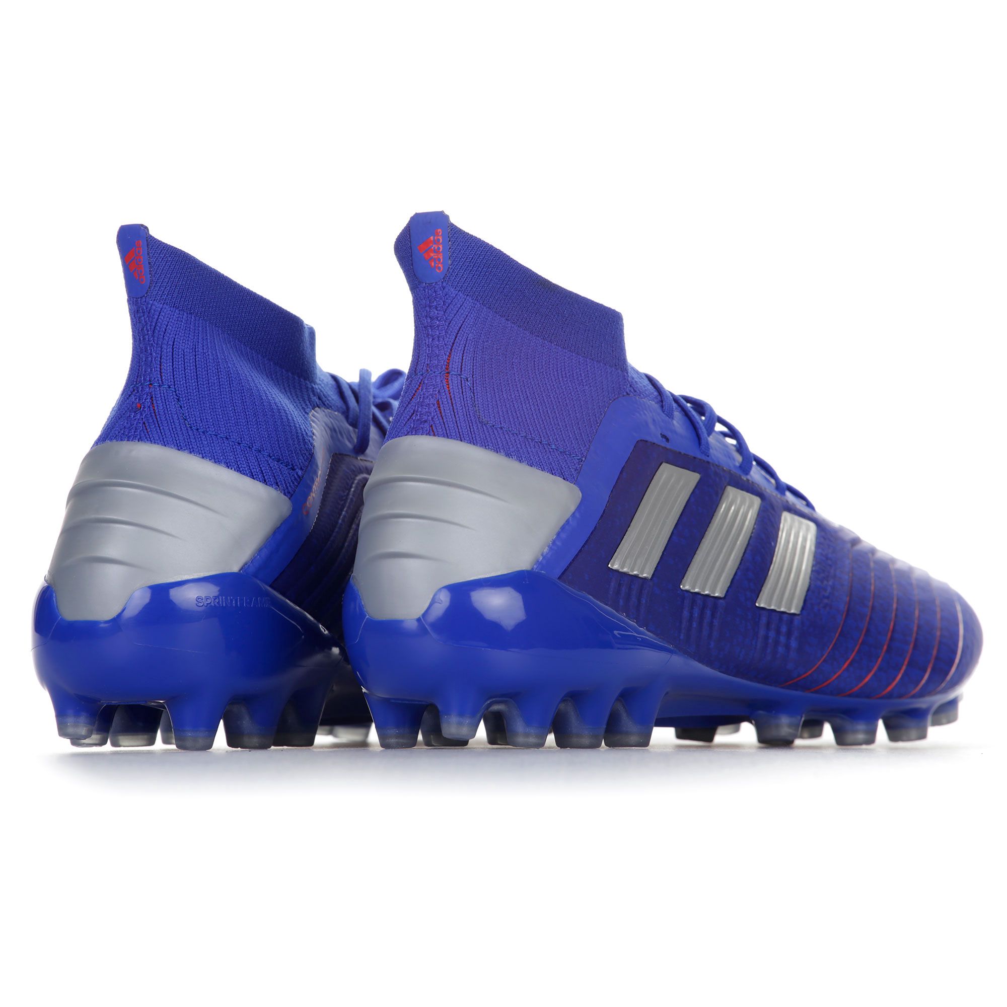 Botas de Fútbol Predator 19.1 AG Azul Plata - Fútbol Factory