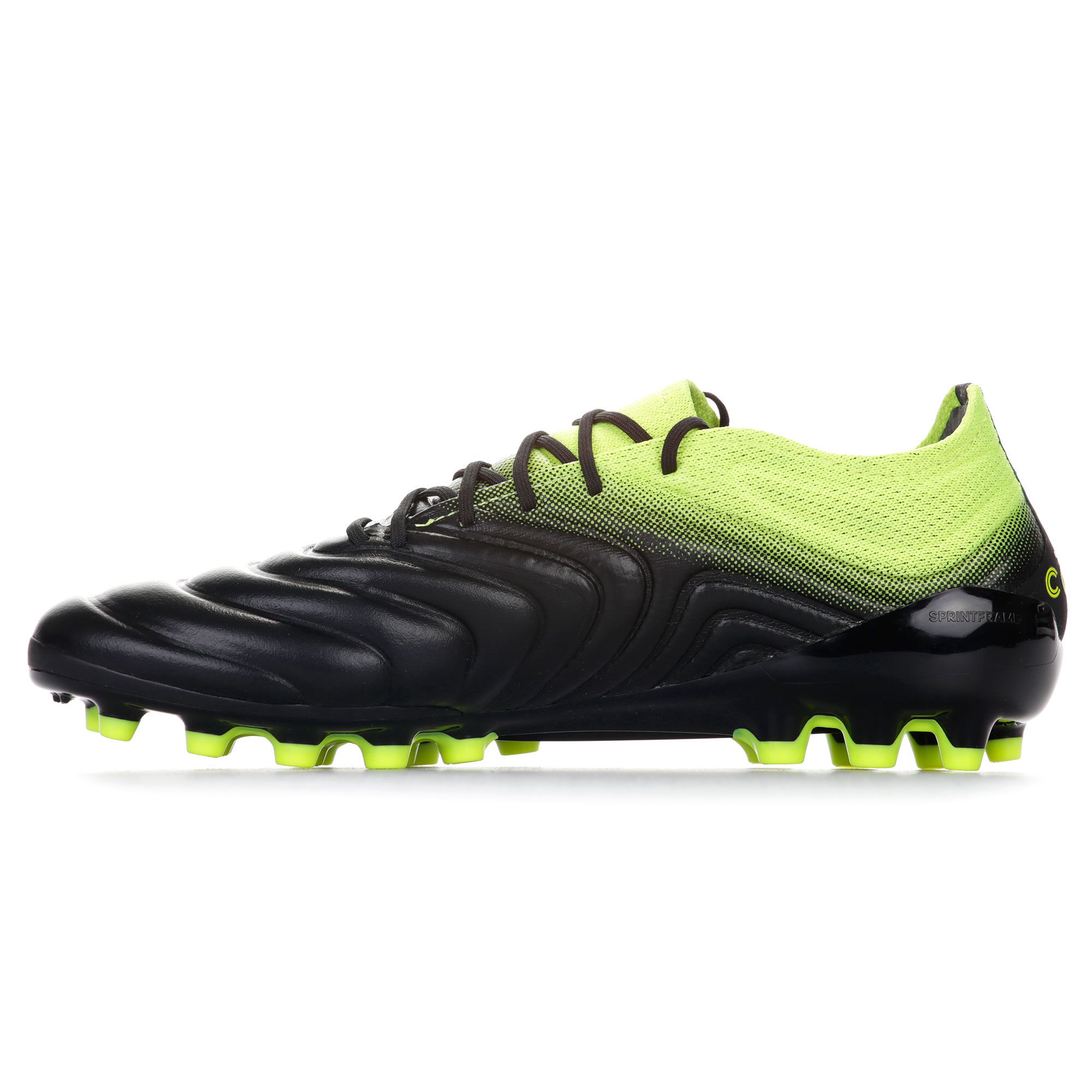 Botas de Fútbol Copa 19.1 AG Negro Amarillo - Fútbol Factory