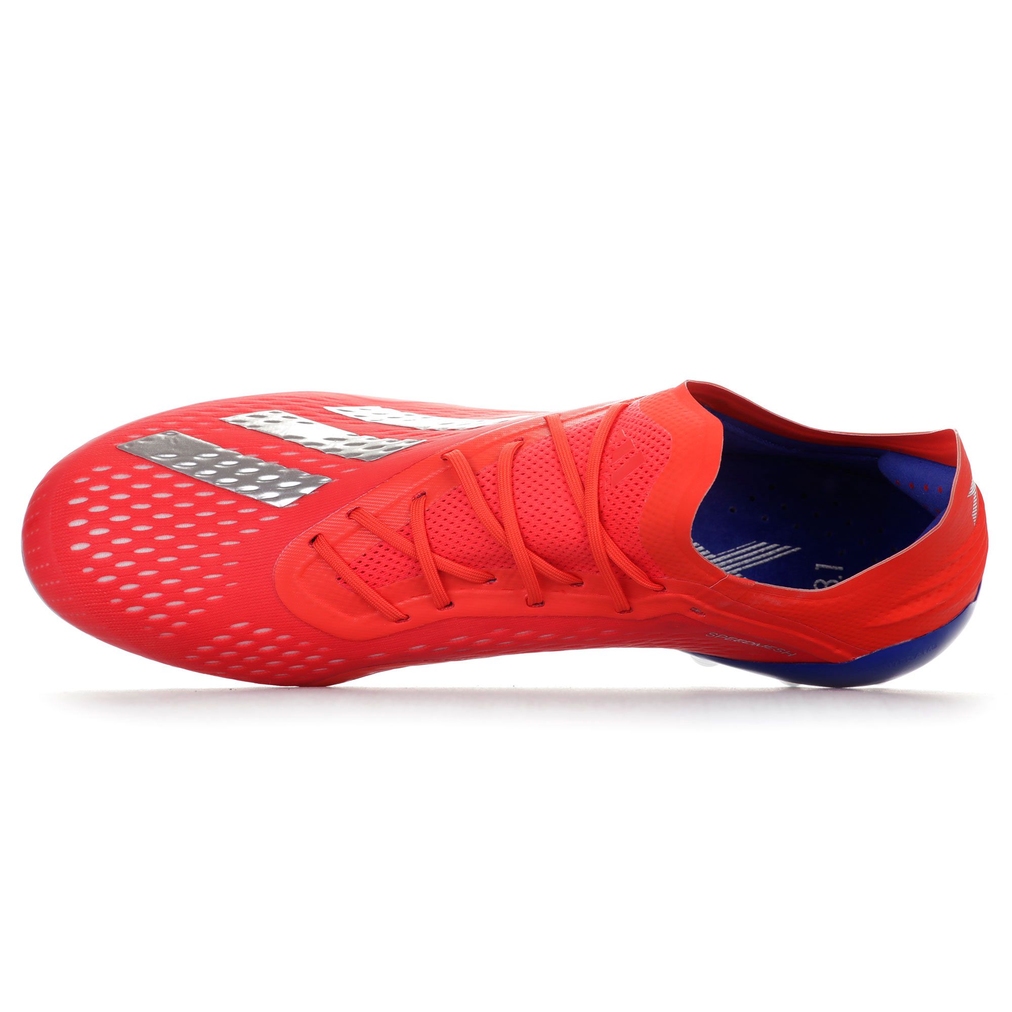 Botas de Fútbol X 18.1 AG Rojo Plata - Fútbol Factory