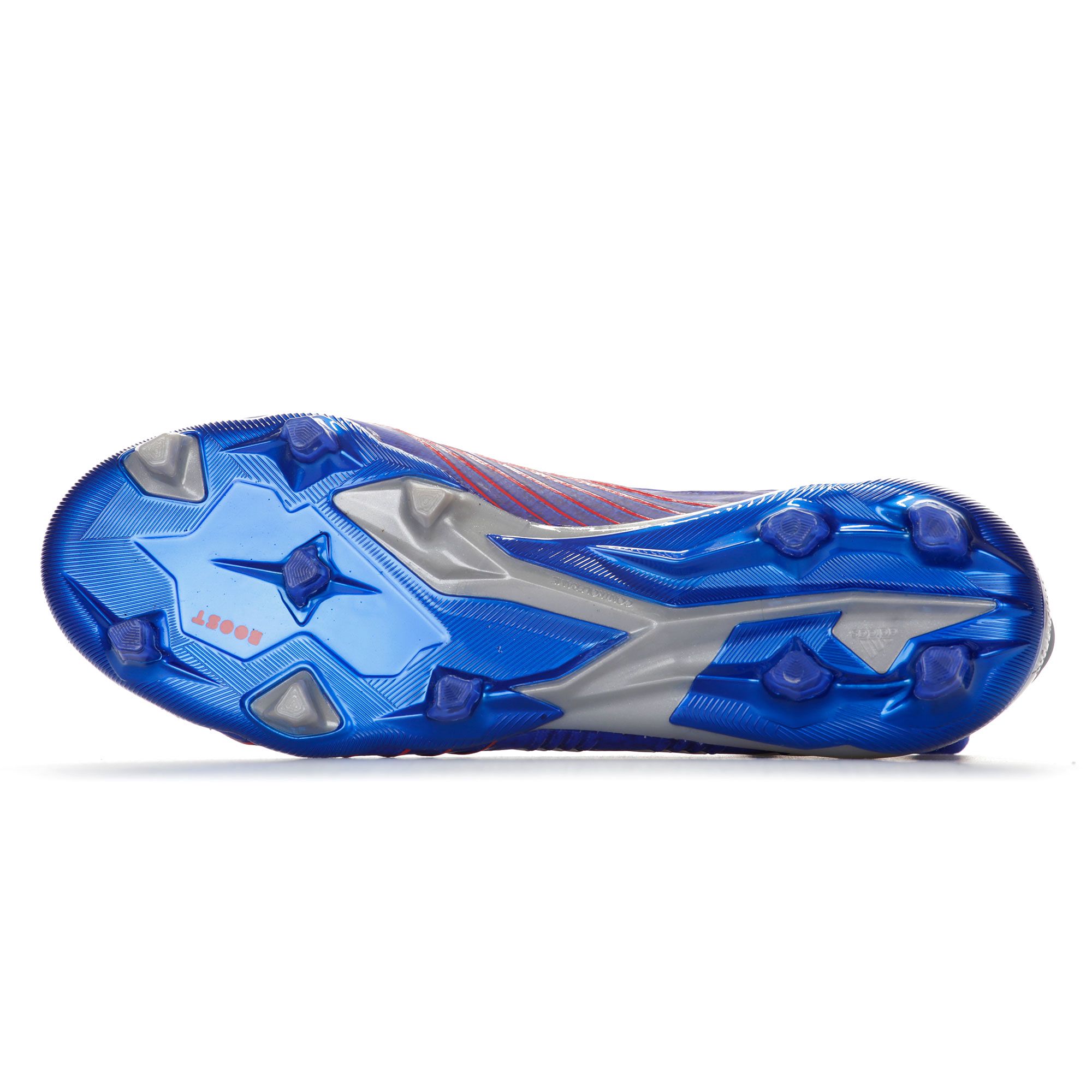 Botas de Fútbol Predator 19+ FG Azul Plata - Fútbol Factory