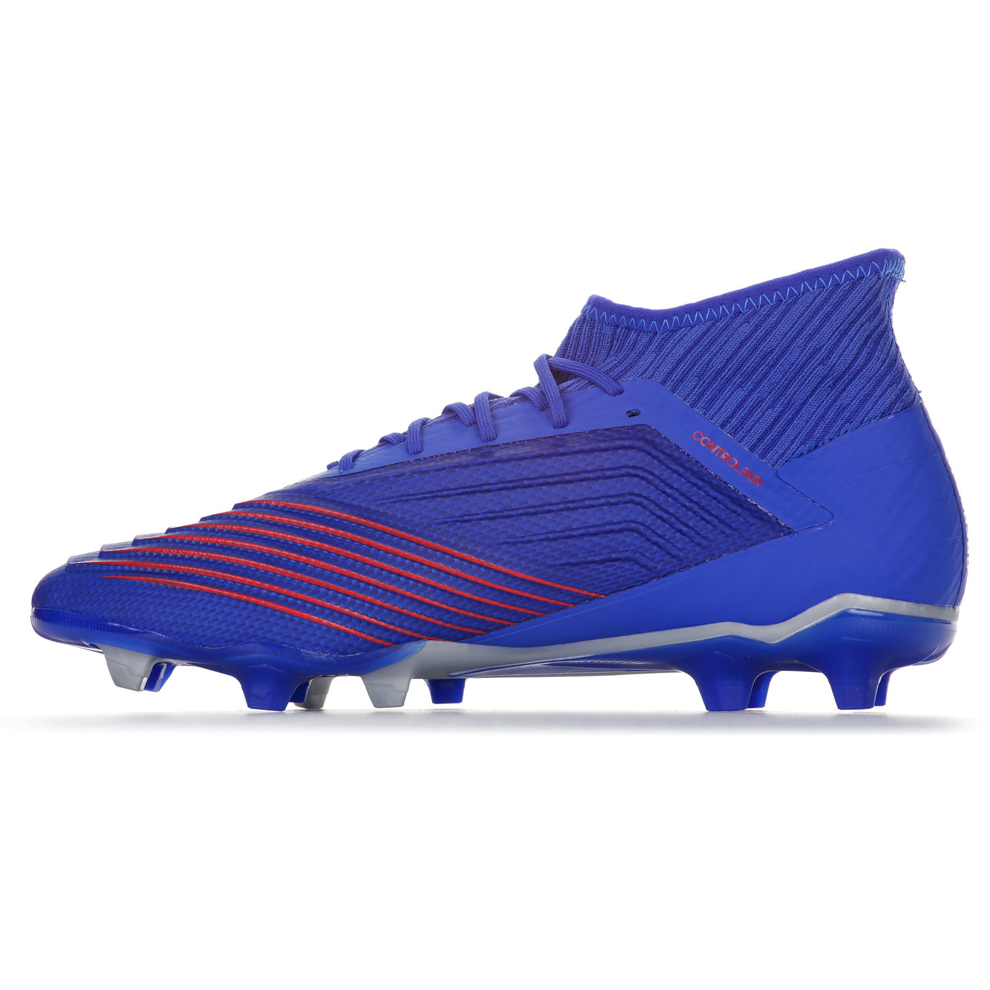 Botas de Fútbol Predator 19.2 FG Azul Plata - Fútbol Factory