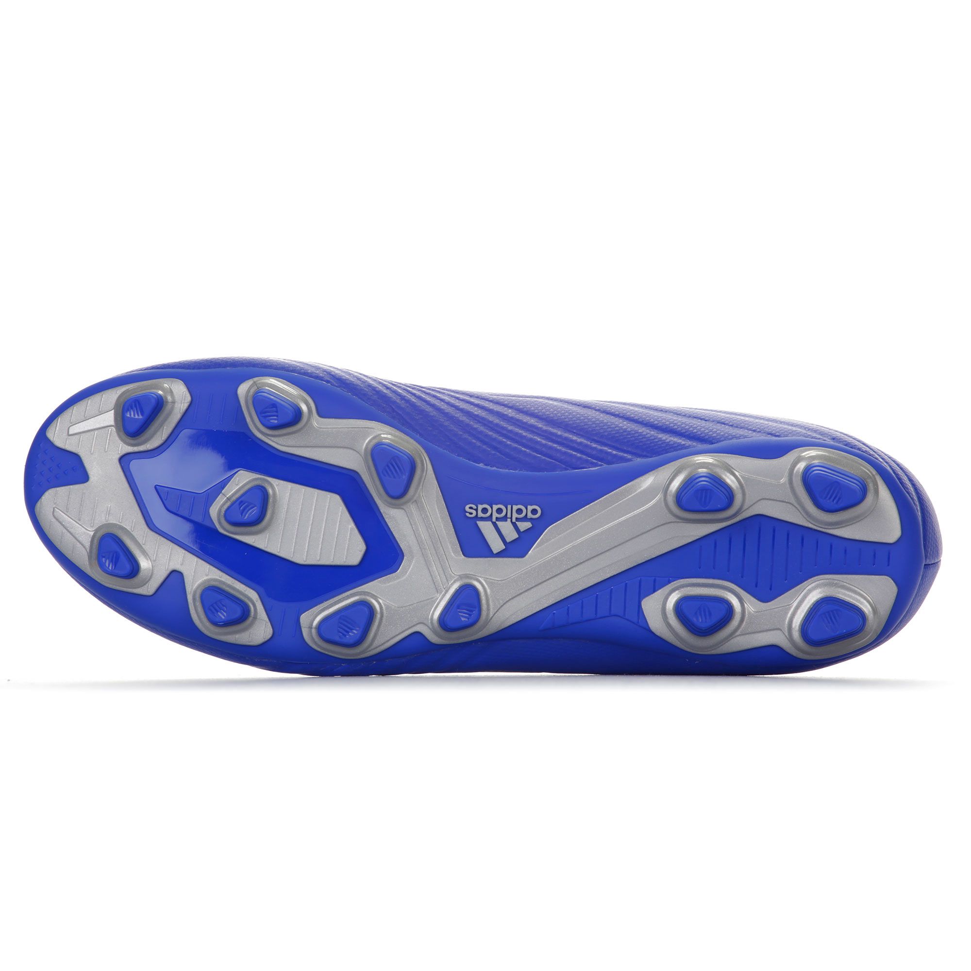 Botas de Fútbol Predator 19.4 FxG Azul Plata - Fútbol Factory
