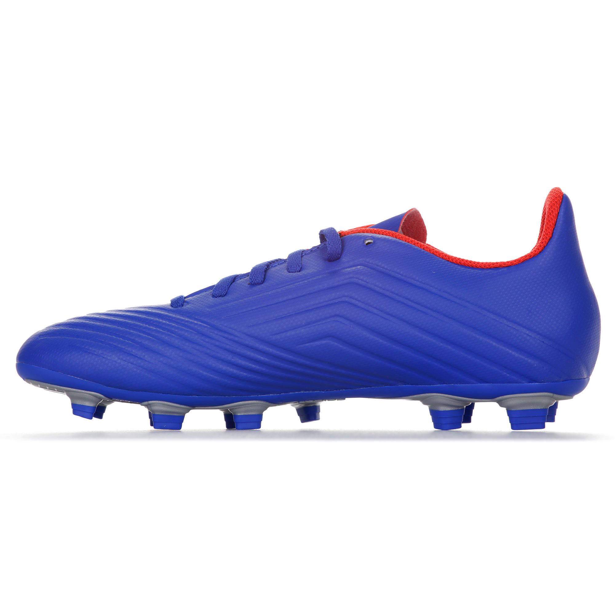 Botas de Fútbol Predator 19.4 FxG Azul Plata - Fútbol Factory