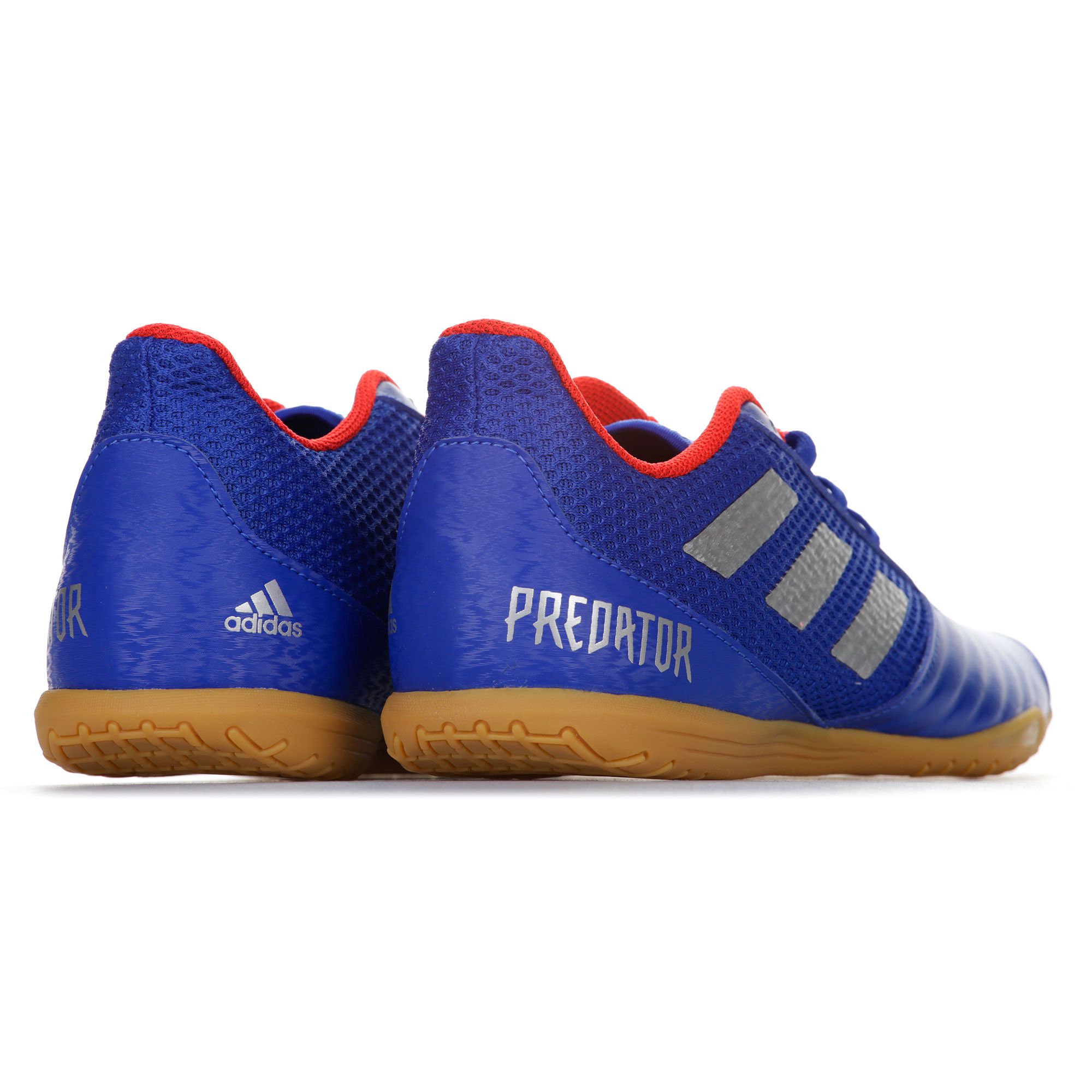 Zapatillas de Fútbol Sala Predator Tango 19.4 IN Azul Plata - Fútbol Factory