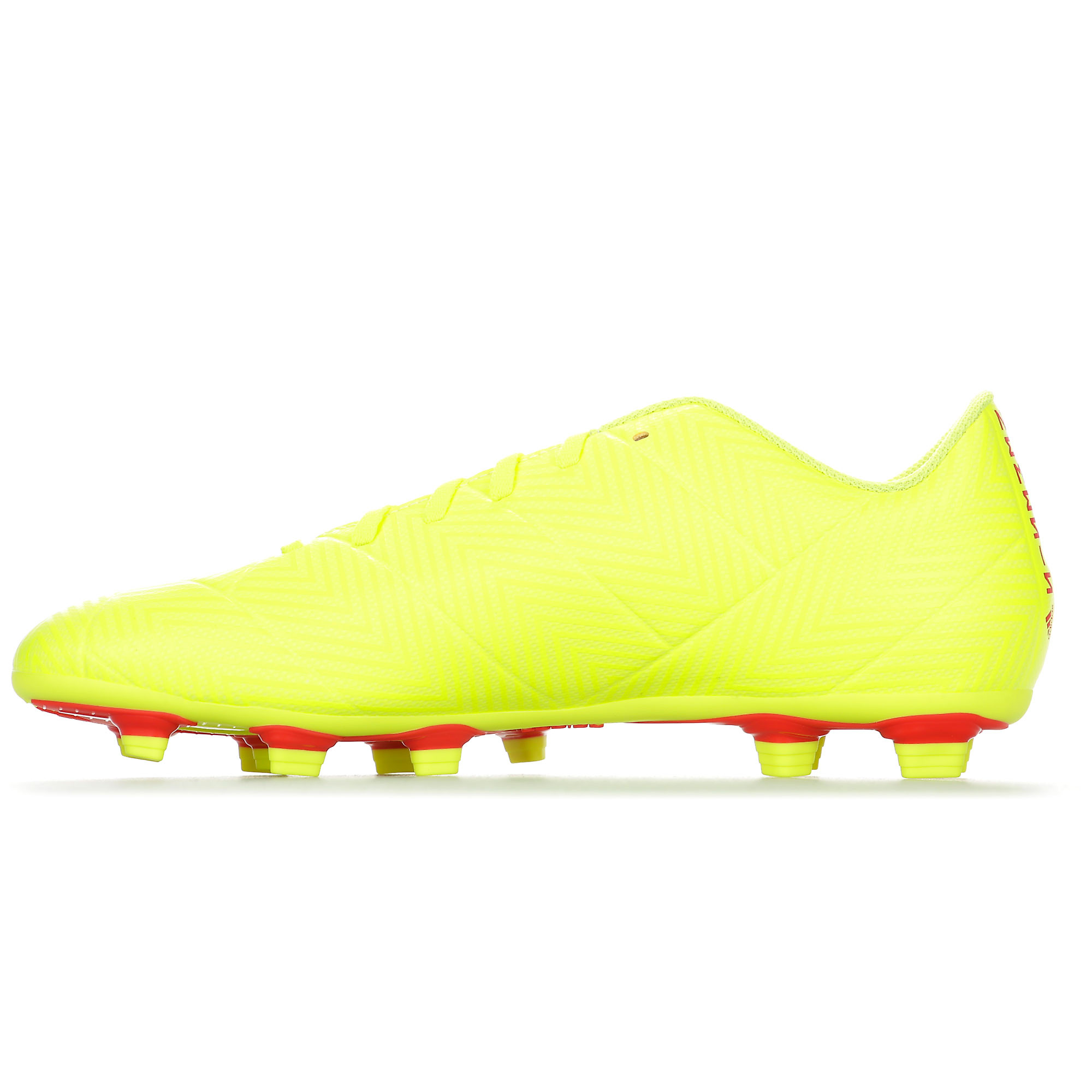 Botas de Fútbol Nemeziz 18.4 FxG Amarillo Fluor - Fútbol Factory